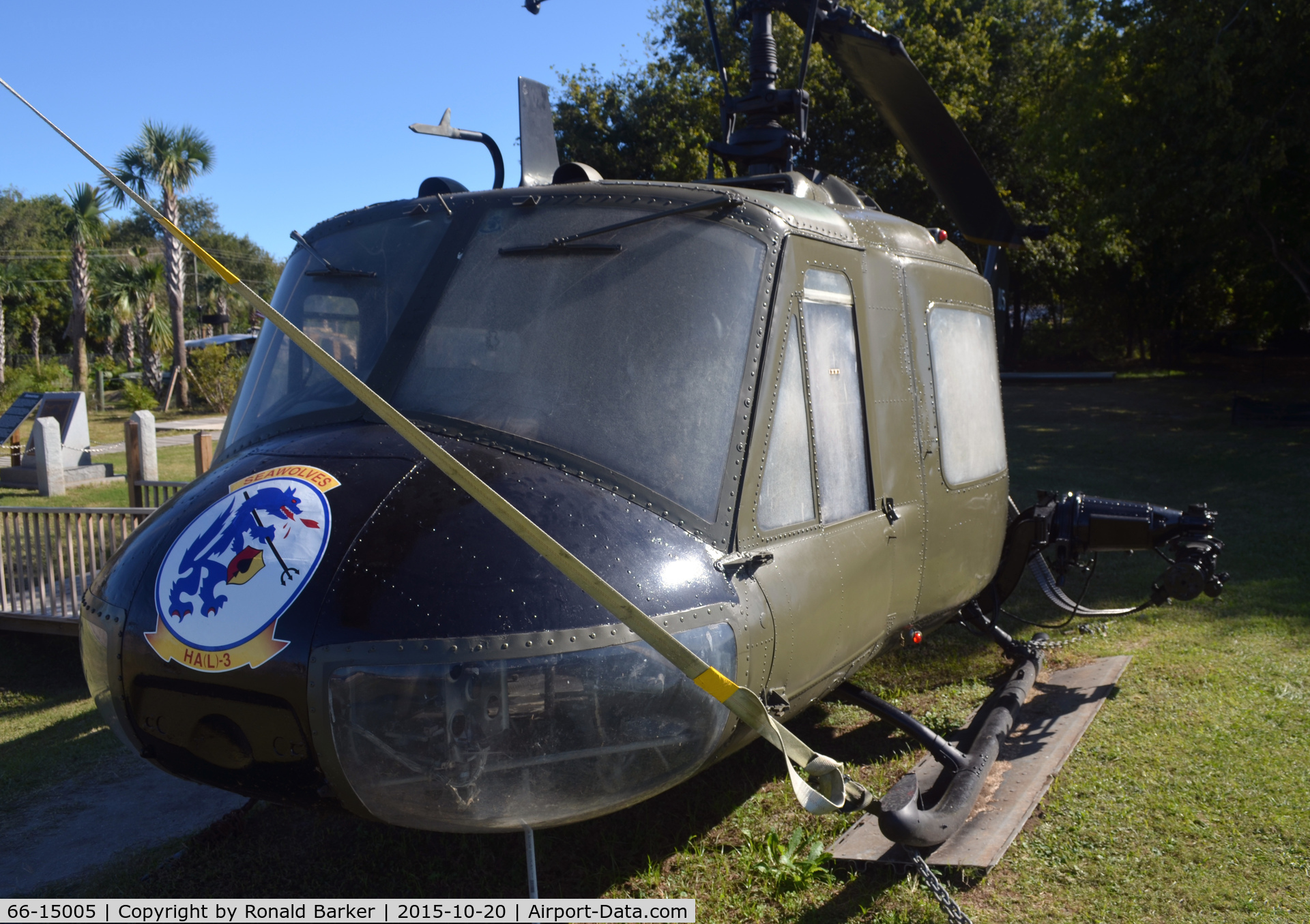 66-15005, Bell UH-1M Iroquois C/N 1733, UH-1M  Vietnam Village Patriots Point