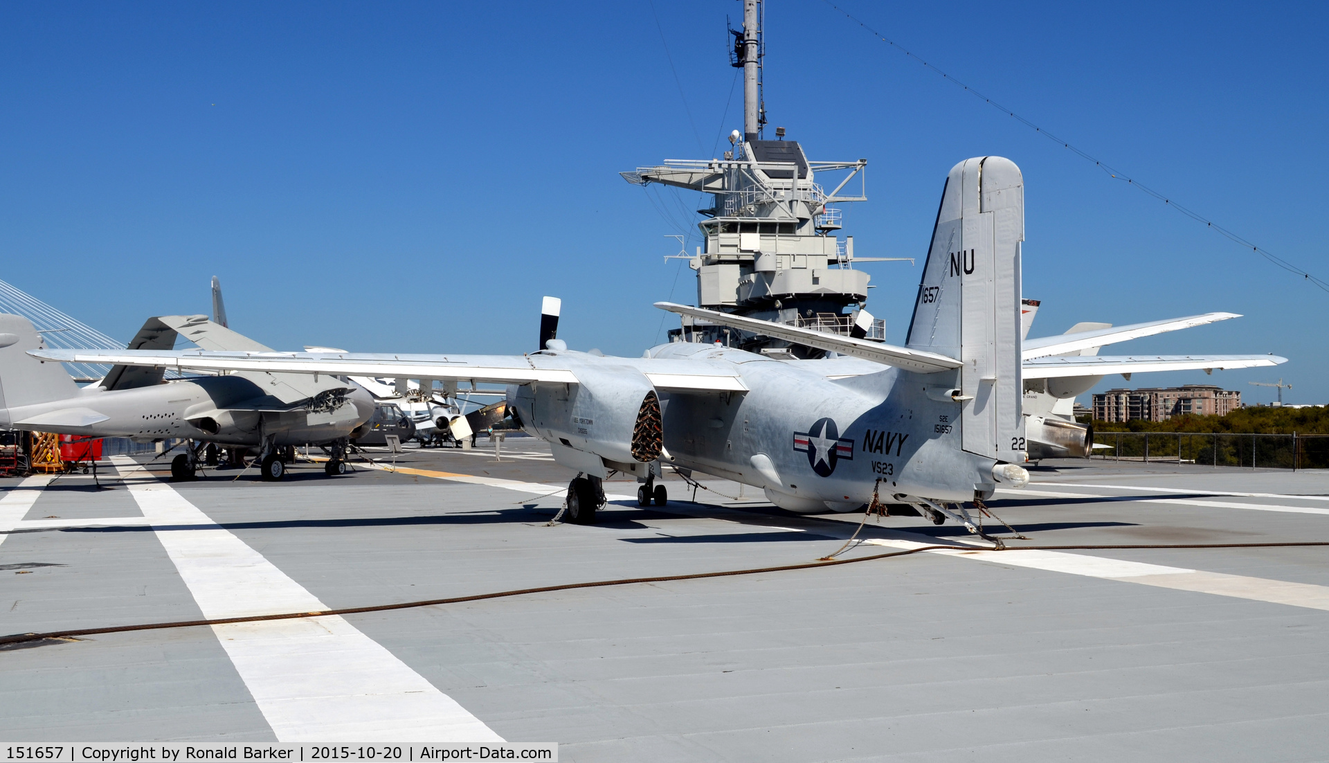 151657, Grumman S-2E Tracker C/N 190C, S-2E  USS Yorktown  Patriots Point