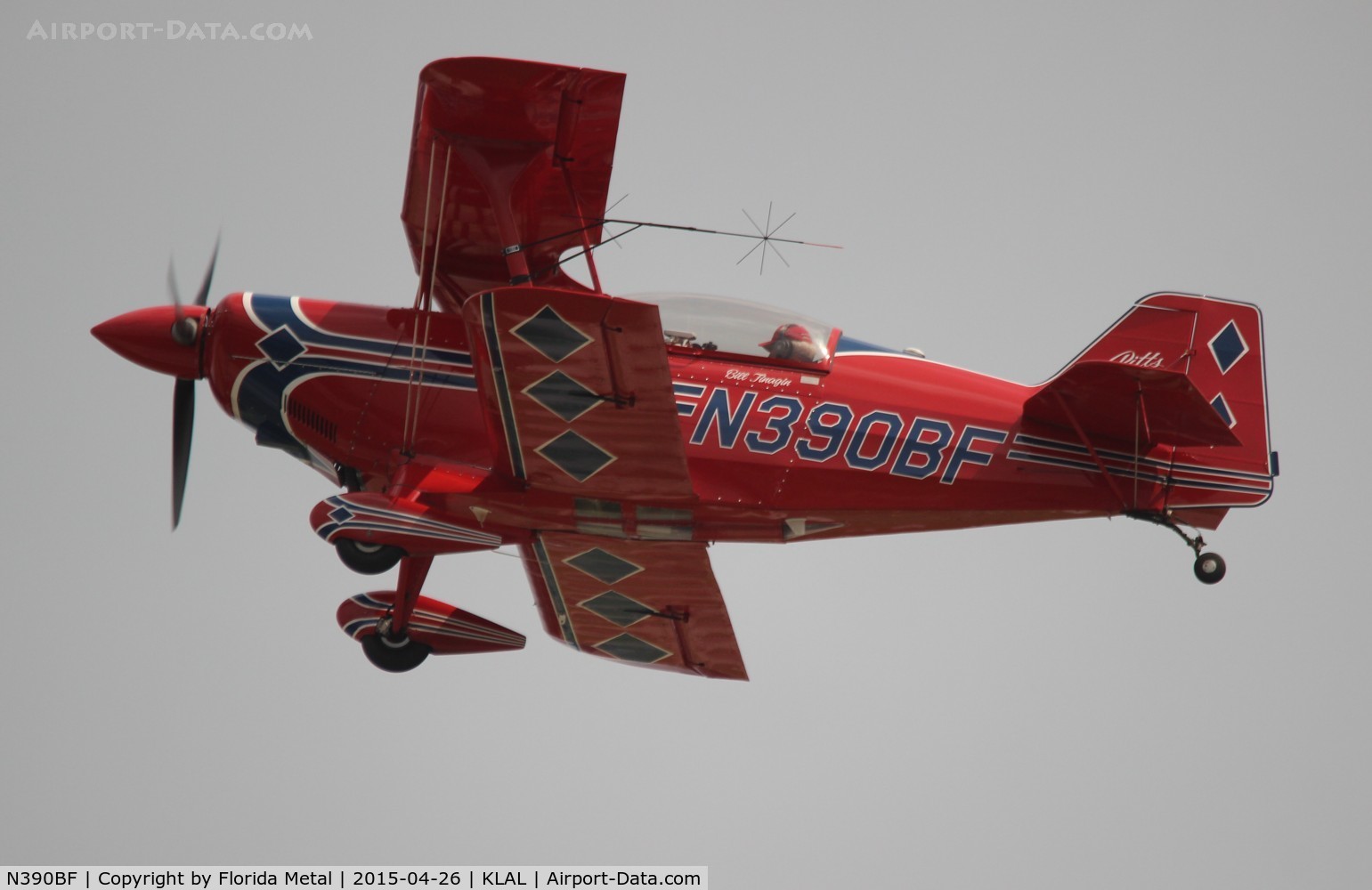 N390BF, Aviat Pitts S-2C Special C/N 6086, SNF 2015