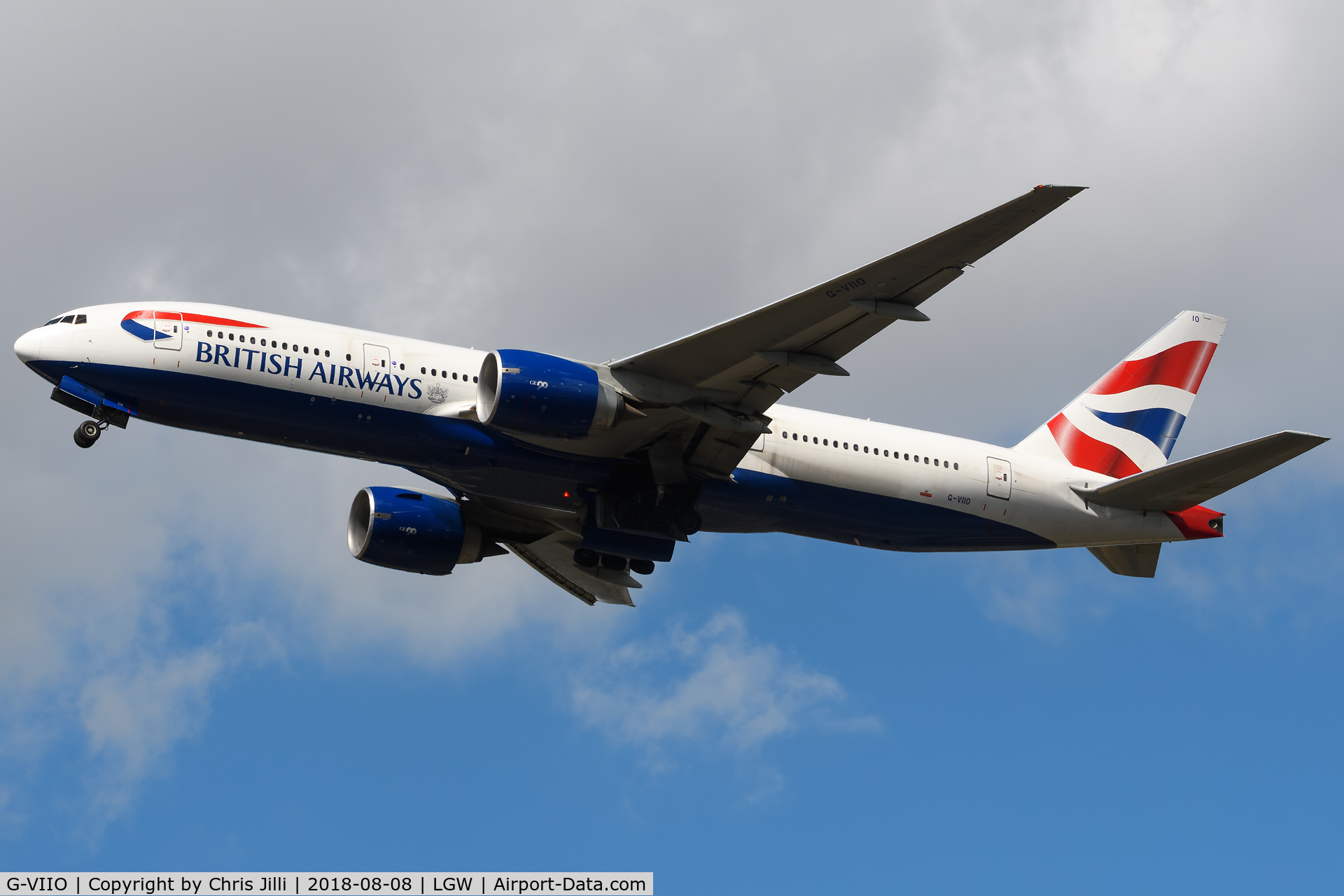 G-VIIO, 1999 Boeing 777-236 C/N 29320, British Airways