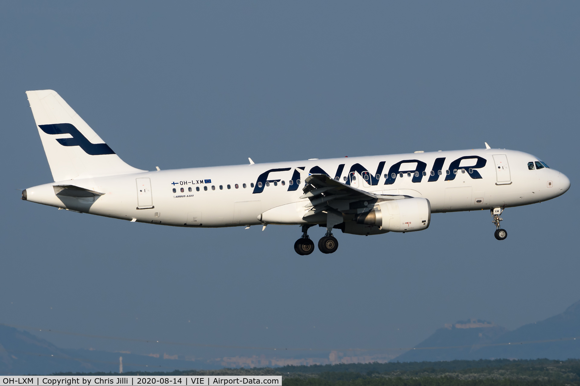 OH-LXM, 2003 Airbus A320-214 C/N 2154, Finnair