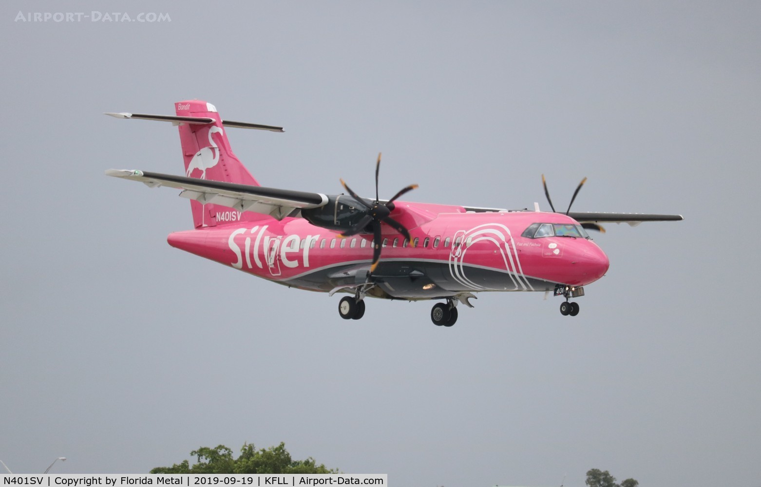 N401SV, 2017 ATR 42-600 C/N 1216, FLL 2019