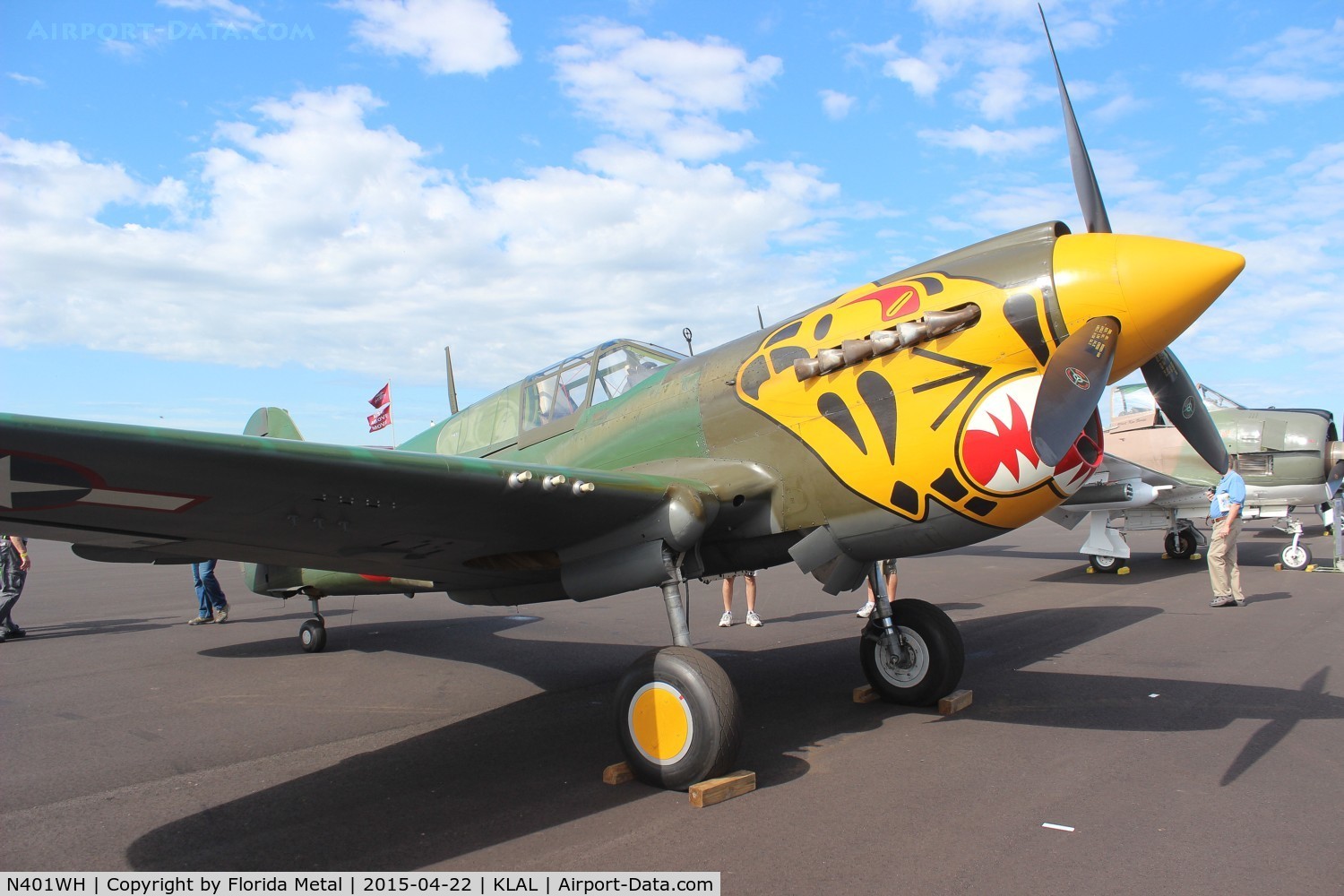 N401WH, 1942 Curtiss P-40K Warhawk C/N 42-10256, SNF 2015
