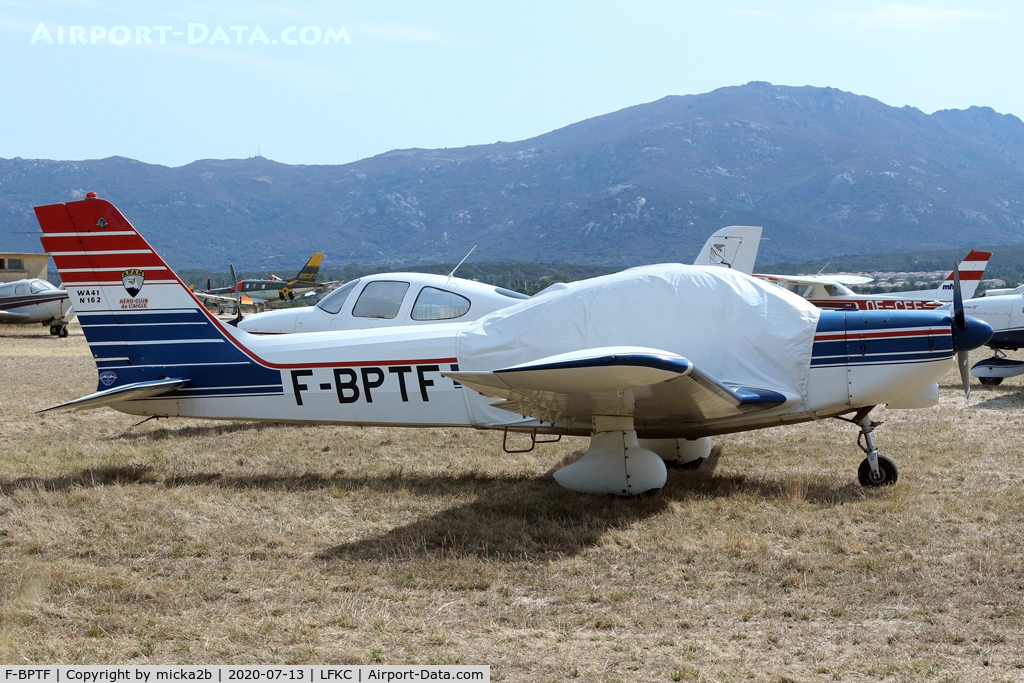 F-BPTF, Wassmer WA-41 Baladou C/N 162, Parked