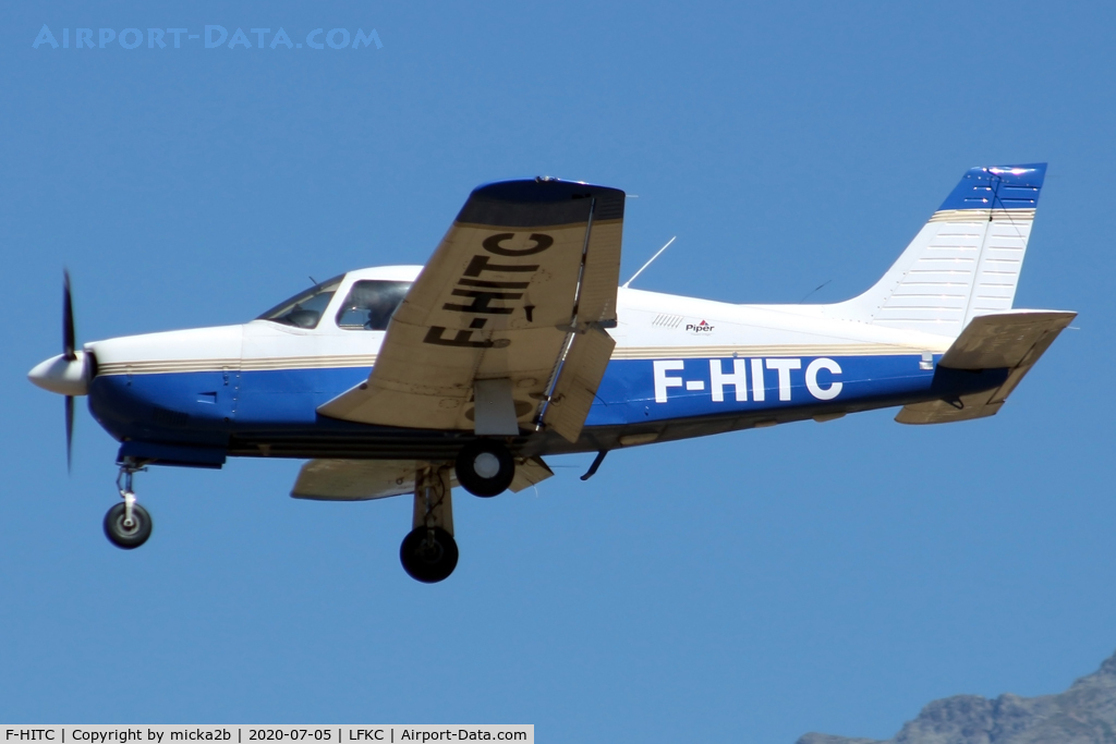 F-HITC, 2001 Piper PA-28R-201 Cherokee Arrow III C/N 2844047, Landing