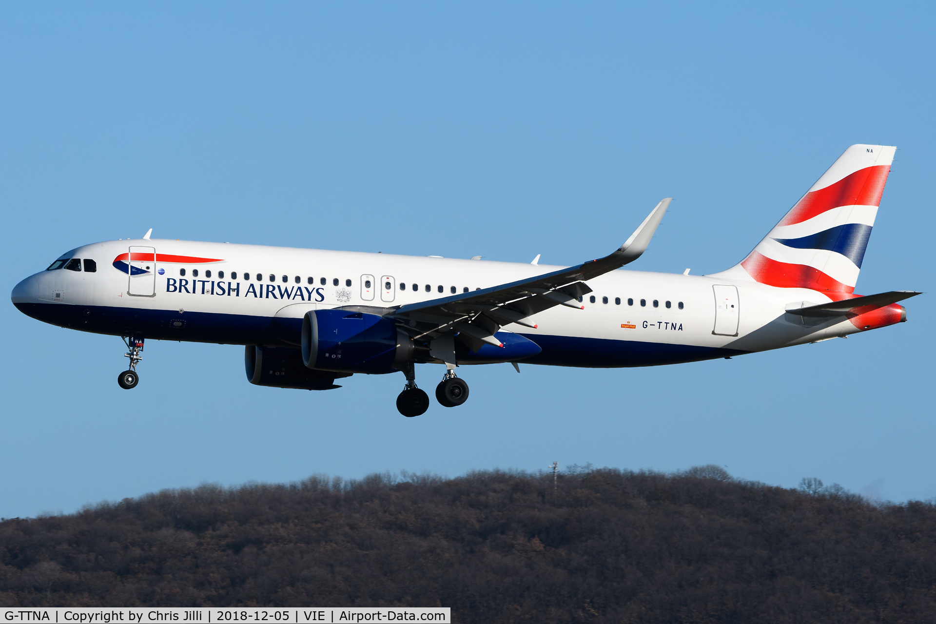 G-TTNA, 2018 Airbus A320-251N C/N 8108, British Airways