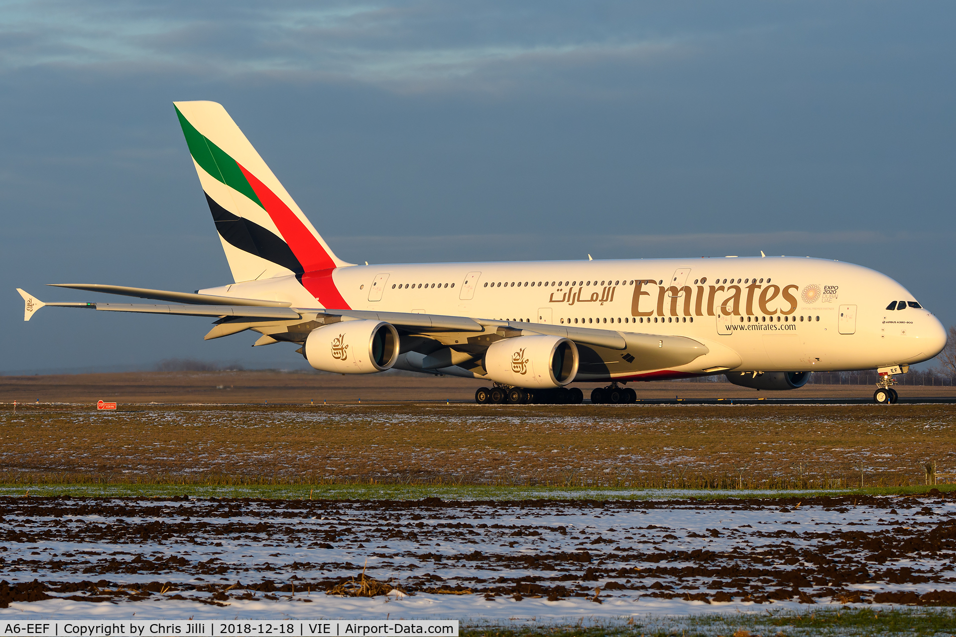 A6-EEF, 2012 Airbus A380-861 C/N 113, Emirates
