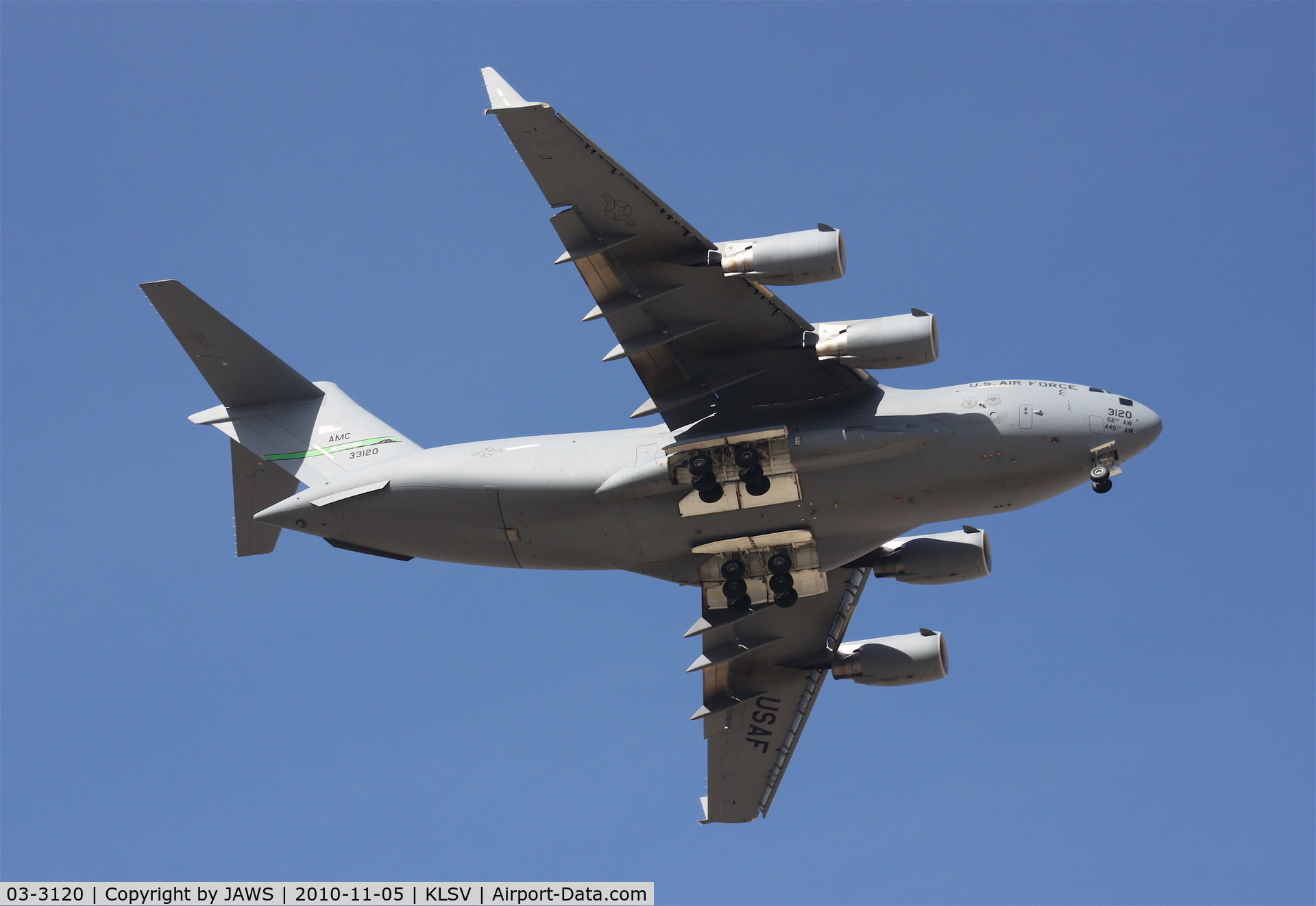 03-3120, 2003 Boeing C-17A Globemaster III C/N P-120, 03-3120 Boeing C-17A Globemaster III, c/n: P-120 @ KLSV