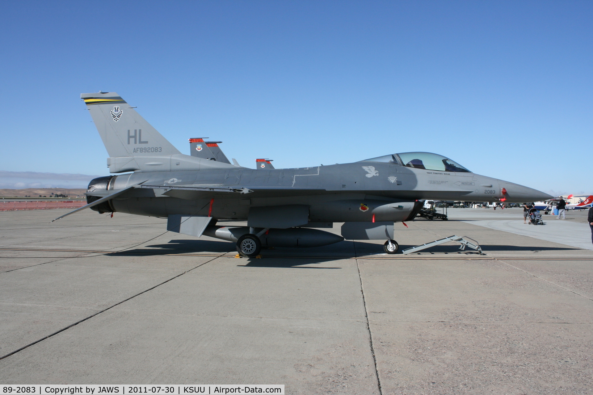 89-2083, General Dynamics F-16C Fighting Falcon C/N 1C-236, 89-2083 HL General Dynamics F-16C Fighting Falcon, c/n: 1C-236 @ KSUU