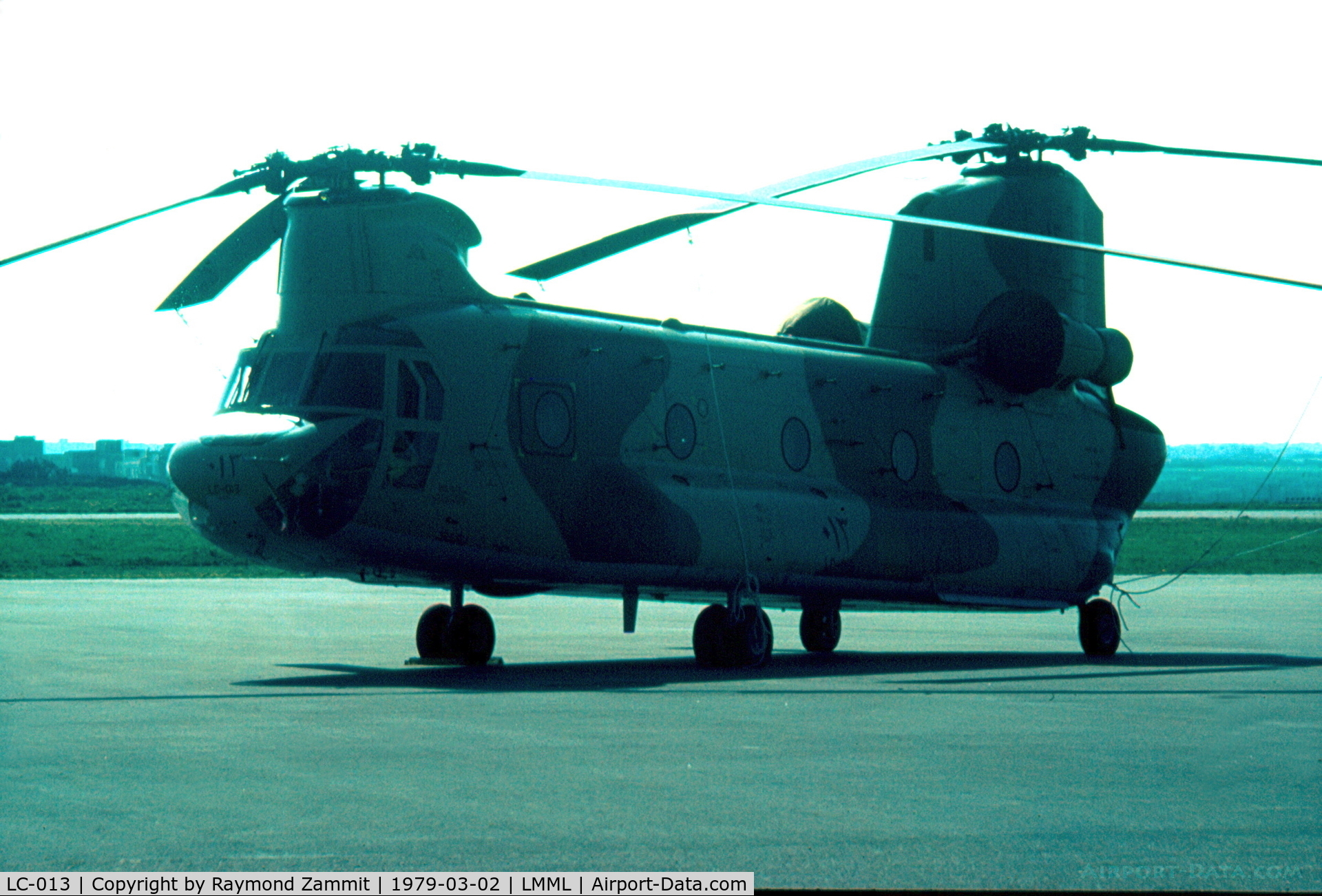 LC-013, Boeing CH-47C Chinook C/N R-013, Boeing CH-47C Chinook LC-013 Libyan Air Force