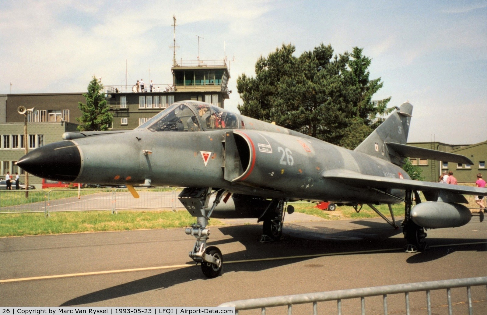 26, Dassault Super-Etendard C/N 26, Cambrai Airshow 1993.