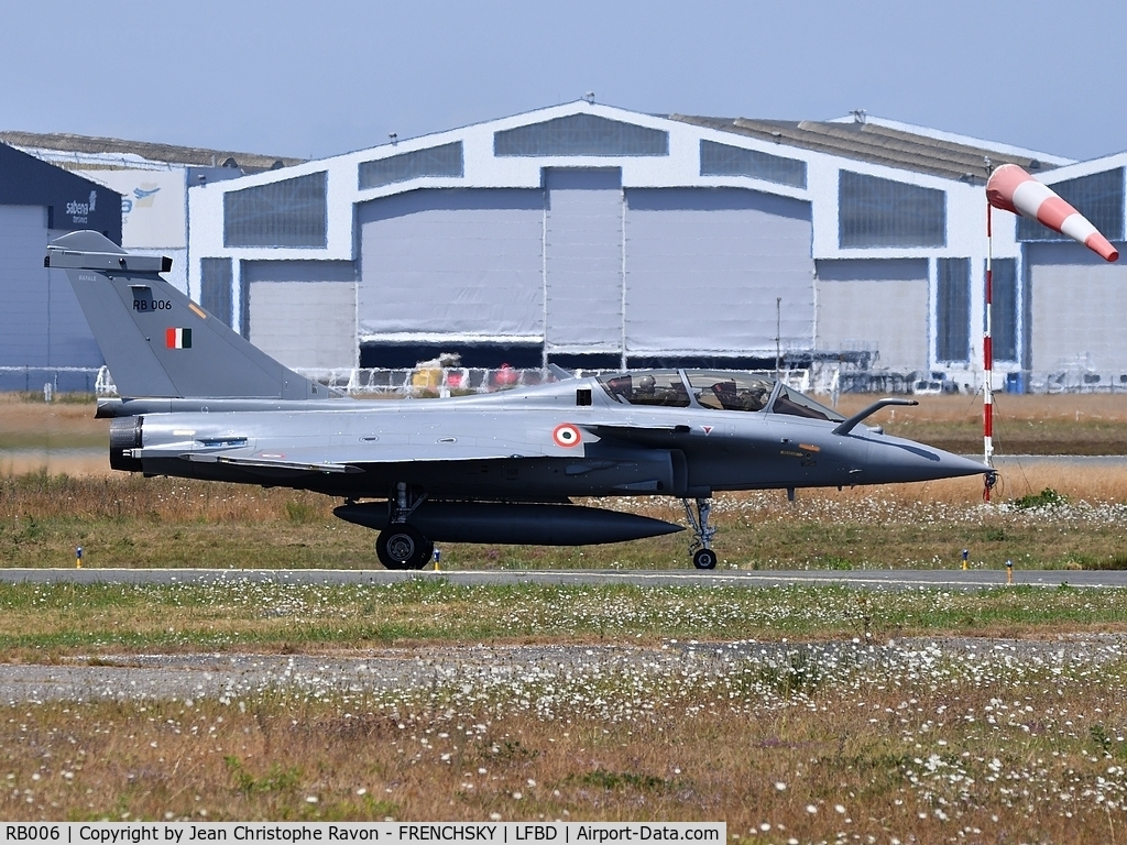 RB006, 2020 Dassault Rafale DH C/N 006, Indian Air Force (31/07/2020)