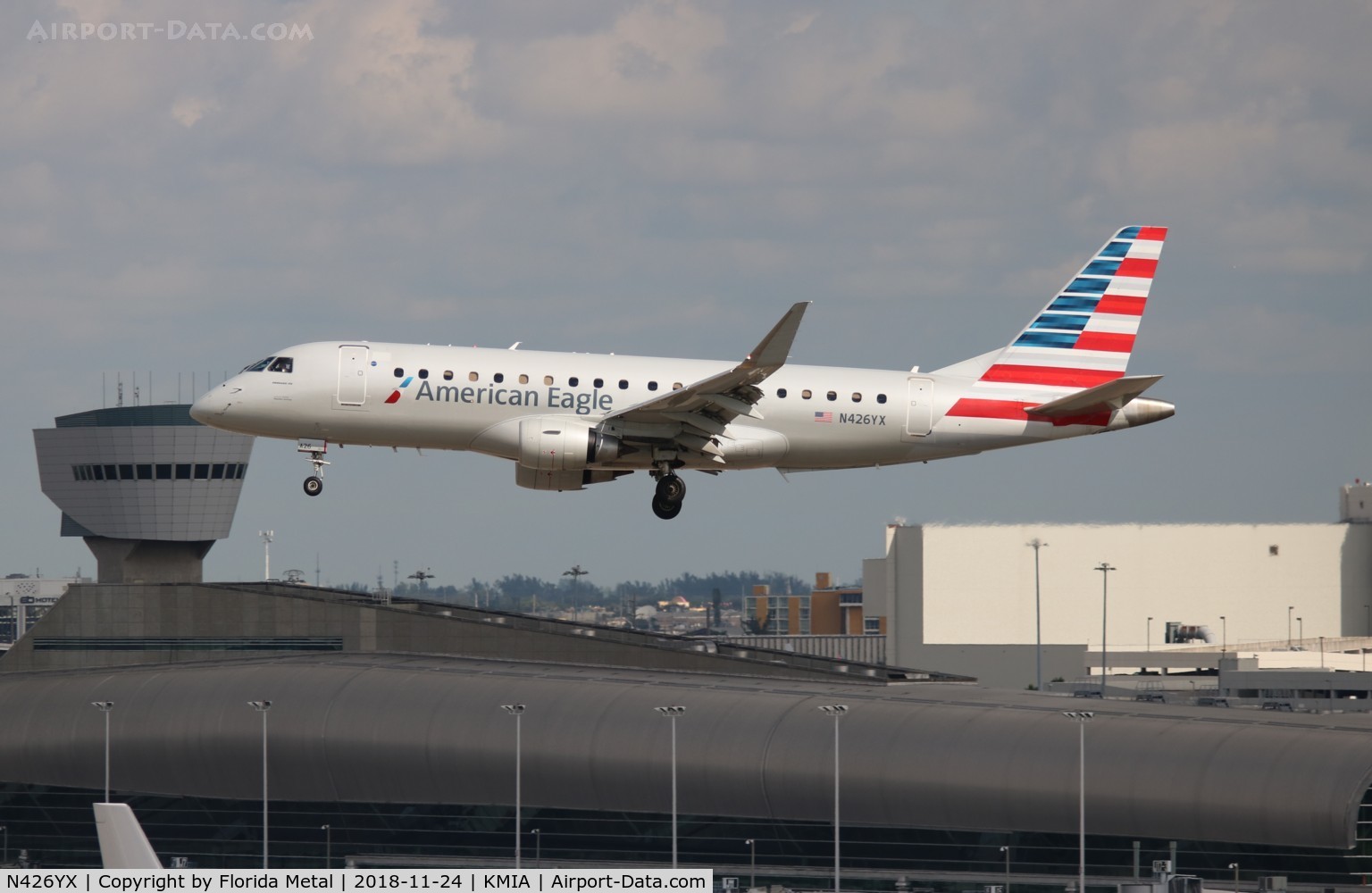 N426YX, 2014 Embraer 175LR (ERJ-170-200LR) C/N 17000397, MIA 2018