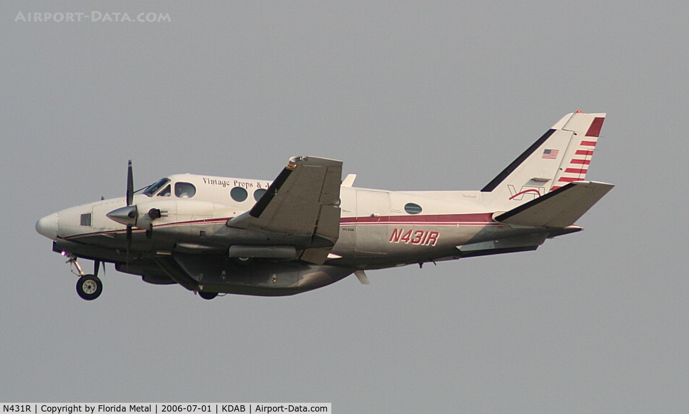 N431R, 1970 Beech 100 King Air C/N B-71, DAB 2006