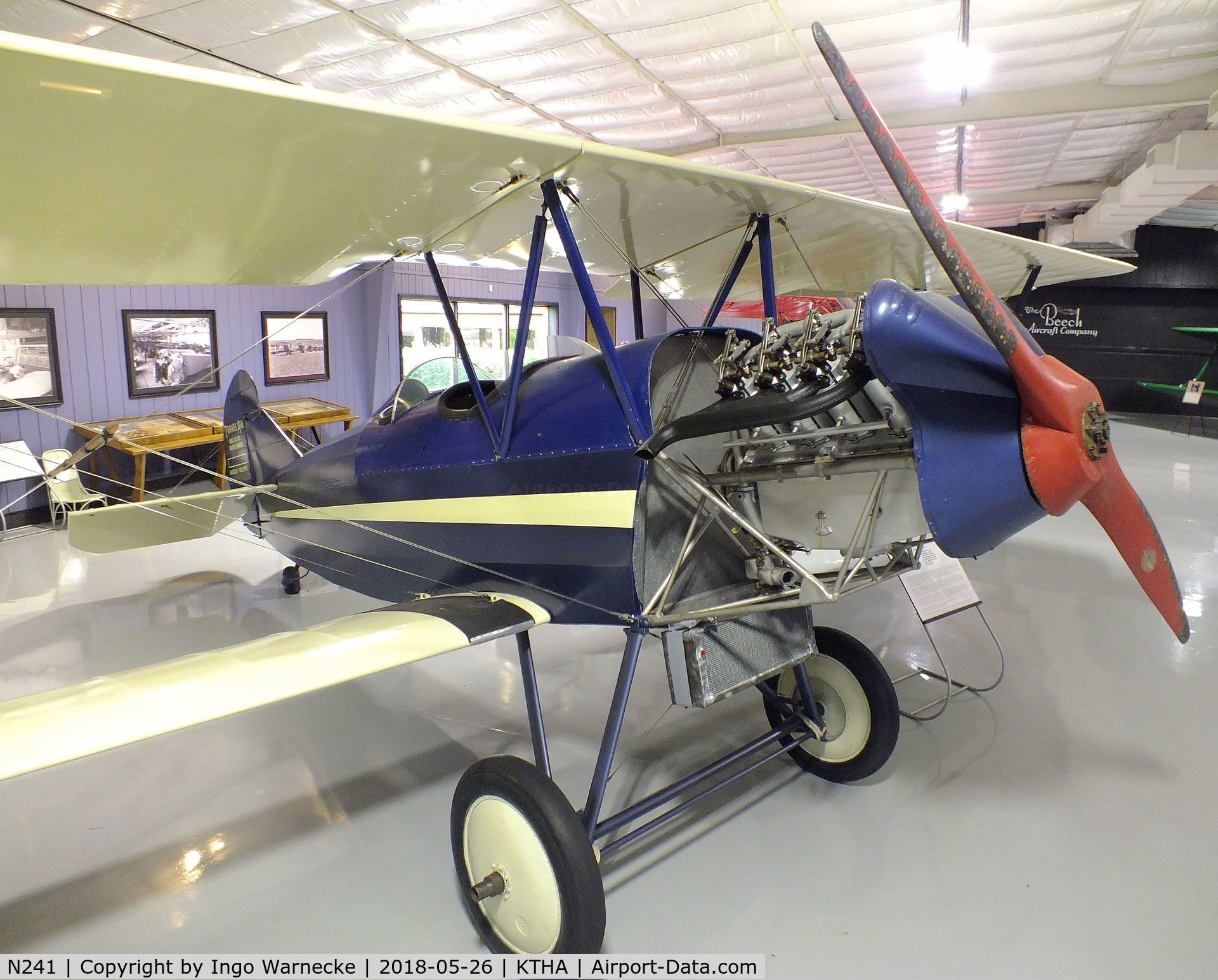 N241, 1924 Curtiss-Wright Travel Air 4000 C/N 001, Travel Air 1000 at the Beechcraft Heritage Museum, Tullahoma TN