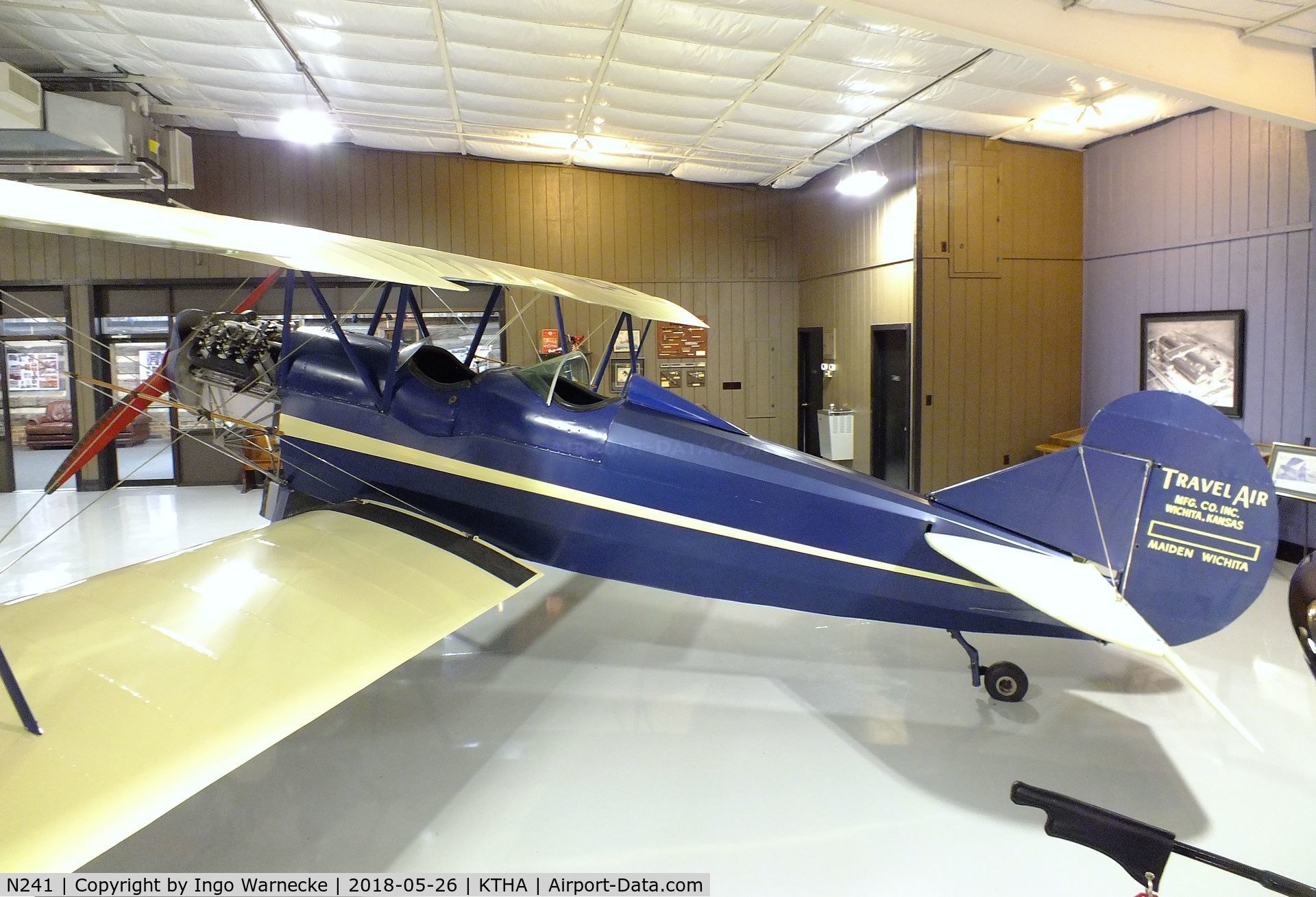 N241, 1924 Curtiss-Wright Travel Air 4000 C/N 001, Travel Air 1000 at the Beechcraft Heritage Museum, Tullahoma TN