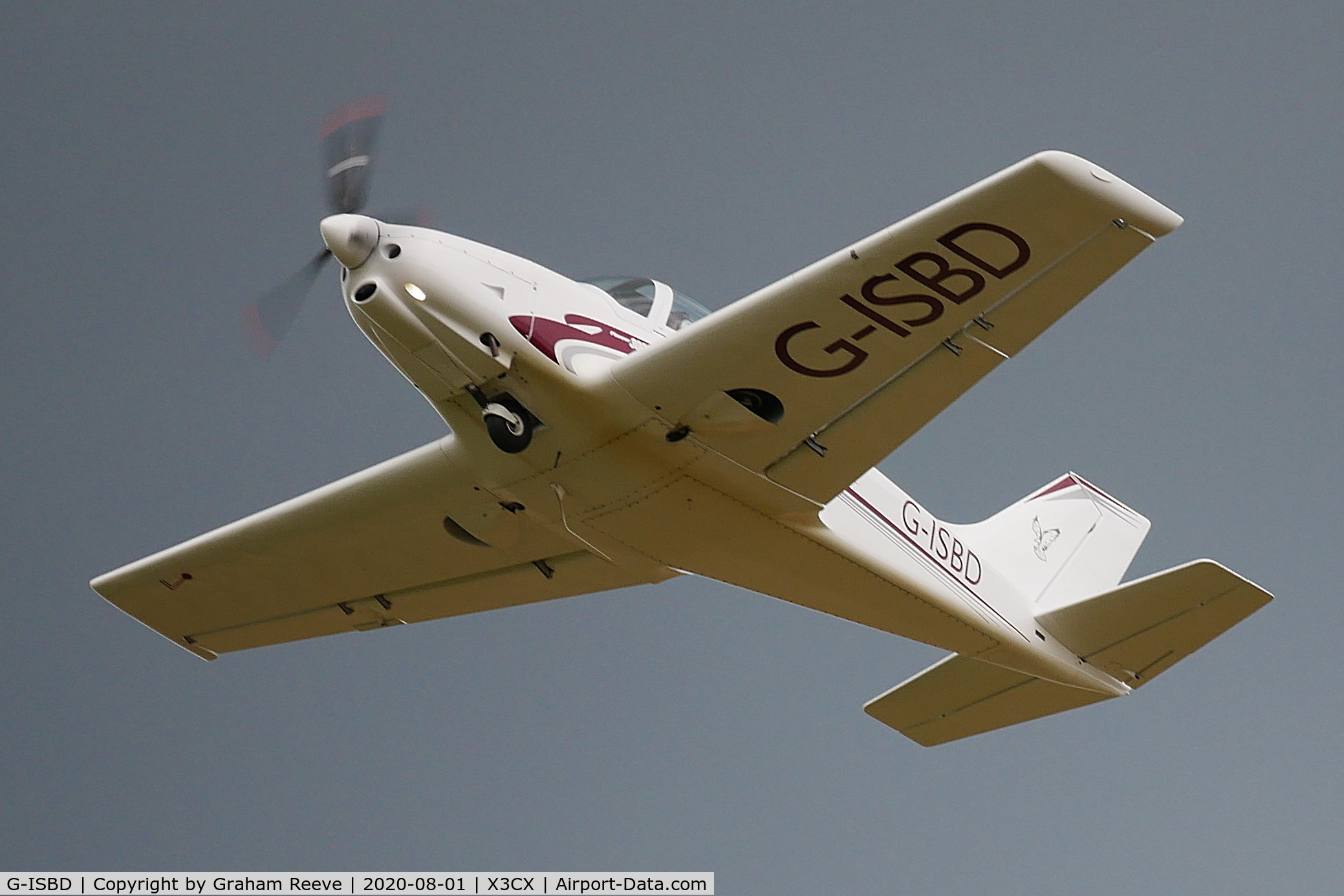 G-ISBD, 2018 Alpi Aviation Pioneer 300 Hawk C/N LAA 330A-15043, Departing from Northrepps.