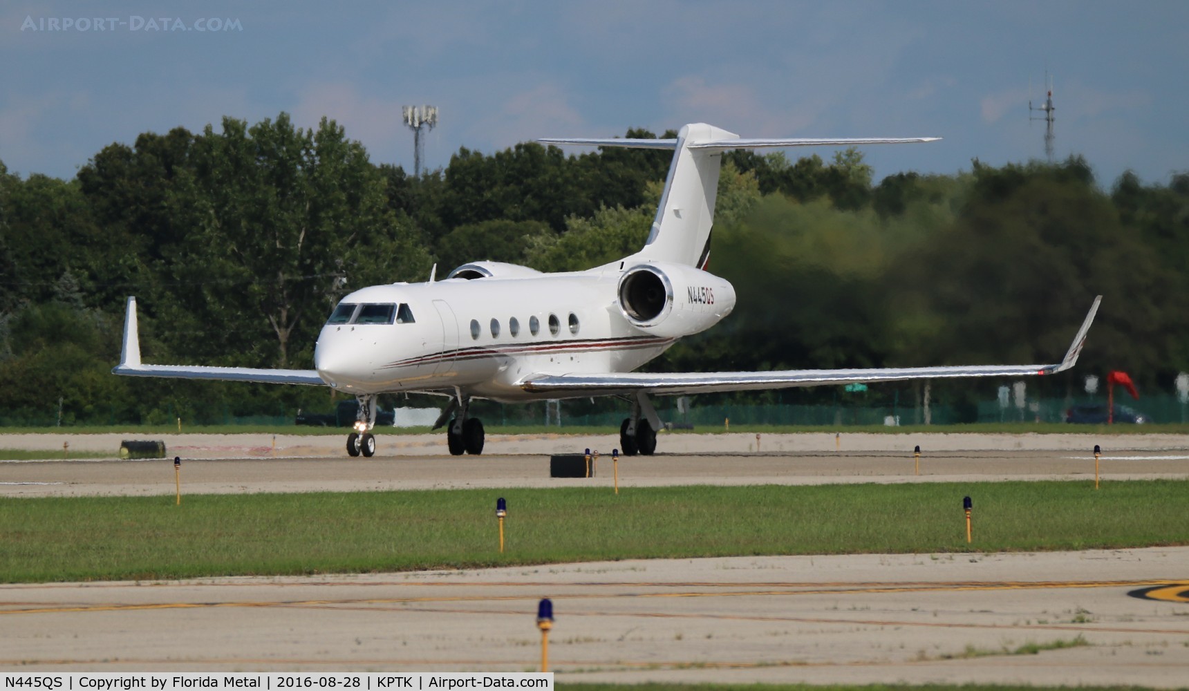 N445QS, 2006 Gulfstream Aerospace GIV-X (G450) C/N 4037, PTK 2016