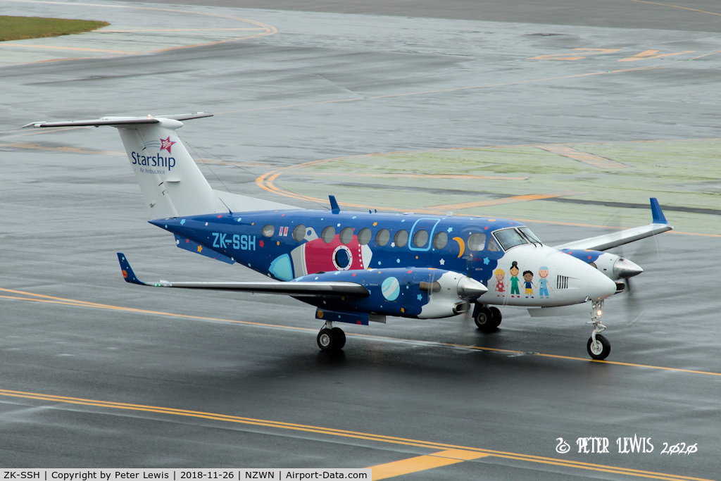 ZK-SSH, 2007 Beechcraft King Air 300 C/N FL-525, Skyline Aviation Ltd., Napier