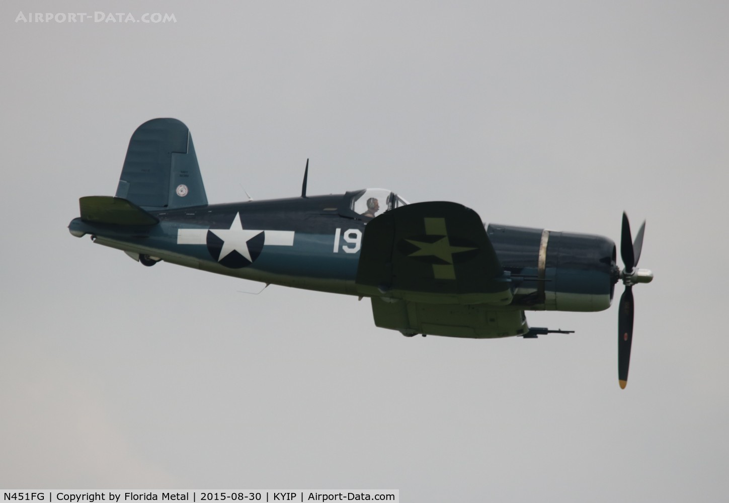 N451FG, 1945 Goodyear FG-1D Corsair C/N 3660, TOM 2015