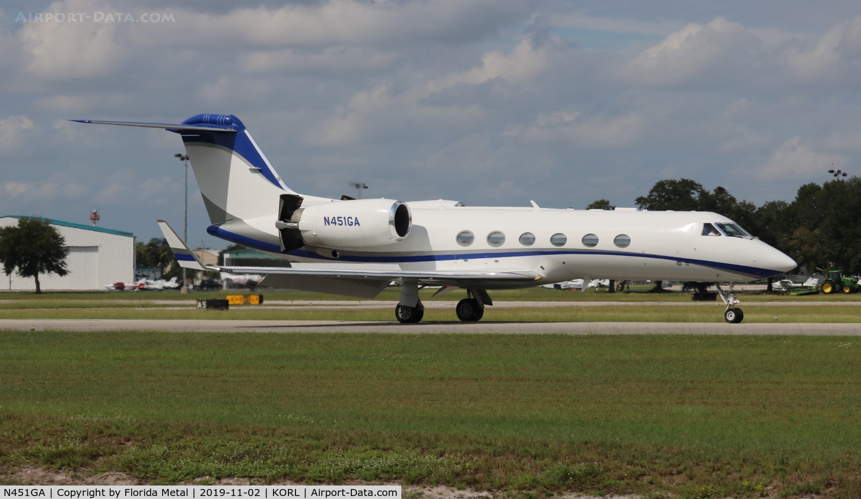 N451GA, 1993 Gulfstream Aerospace G-IV C/N 1221, ORL 2019