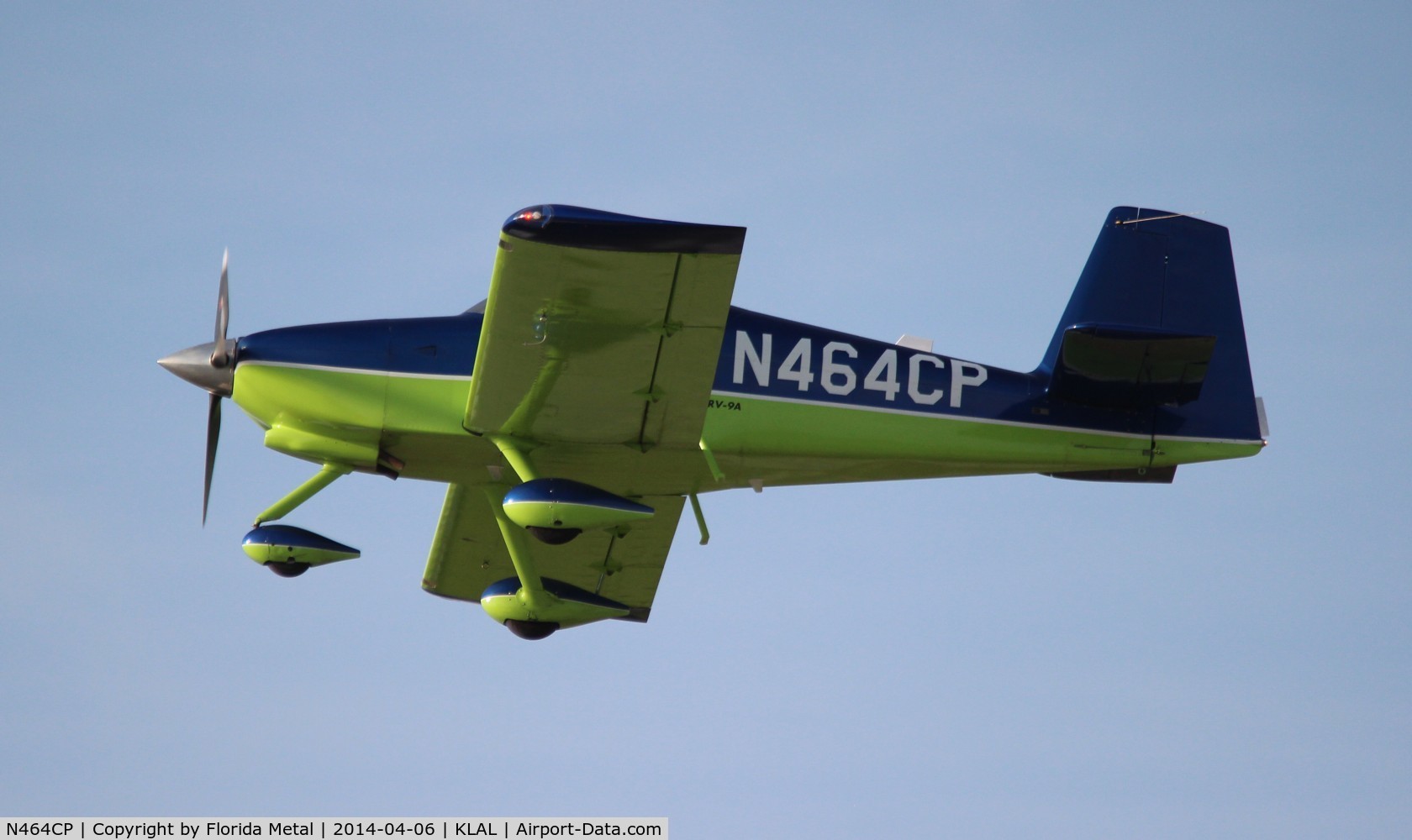 N464CP, 2008 Vans RV-9A C/N 90626, SNF 2014