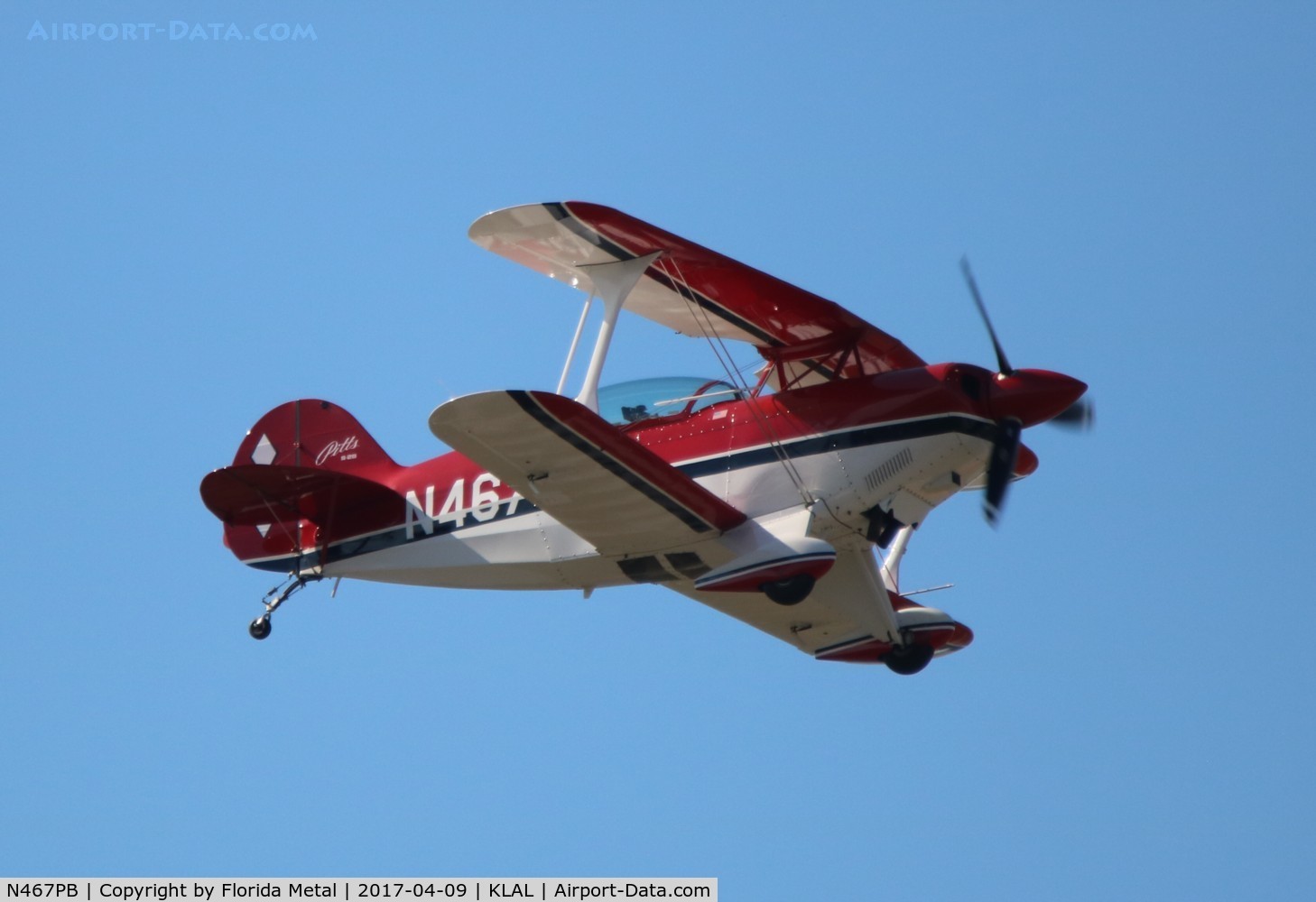 N467PB, 1997 Aviat Pitts S-2B Special C/N 5355, SNF 2017