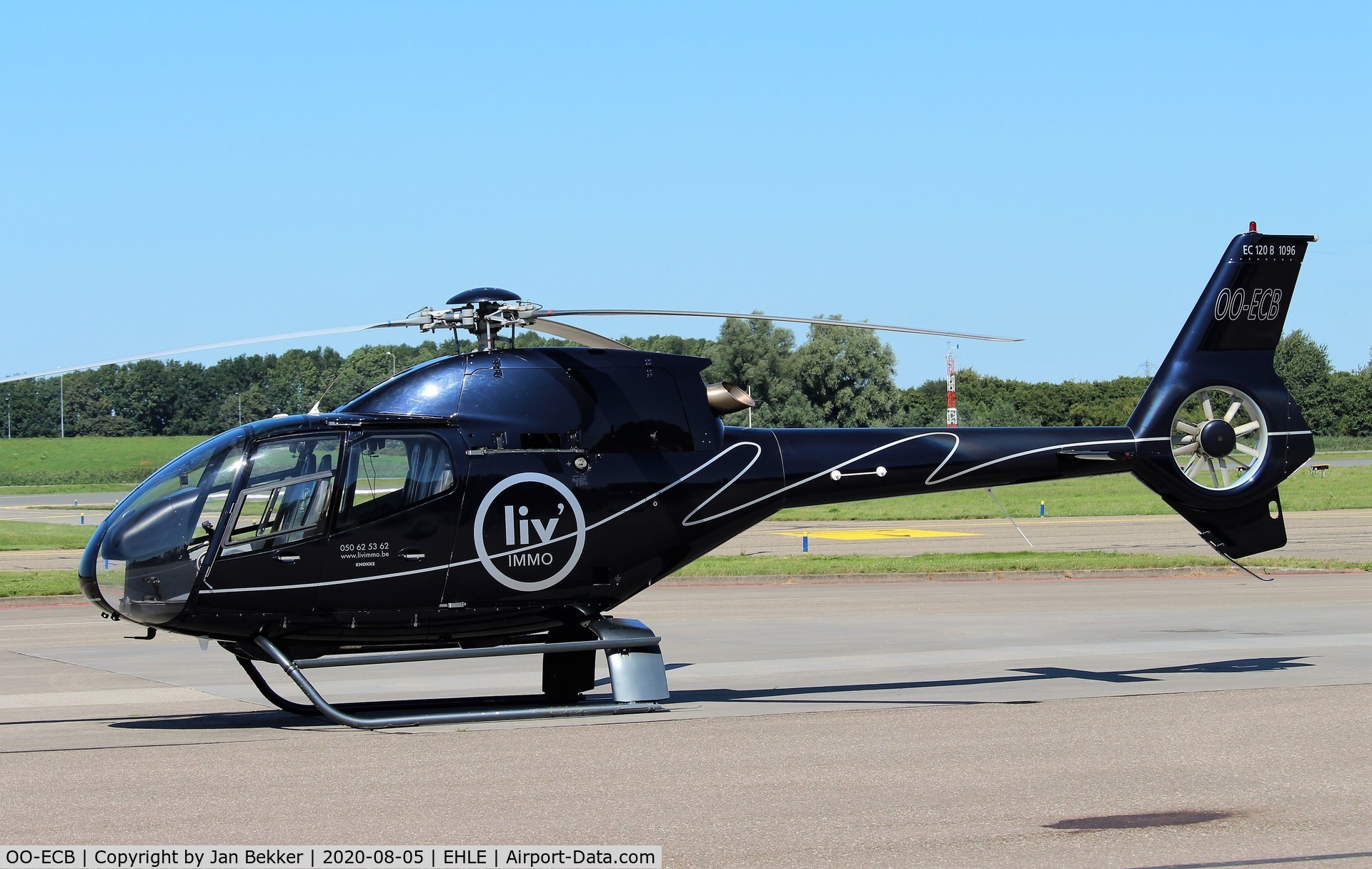 OO-ECB, 2000 Eurocopter EC-120B Colibri C/N 1096, Lelystad Airport