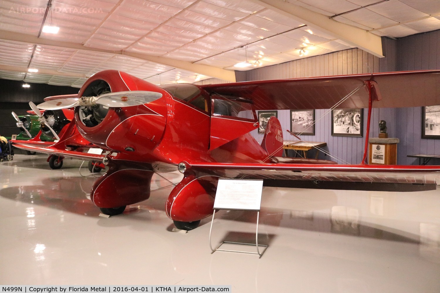 N499N, Beech 17R C/N 17R-1, Beechcraft Museum