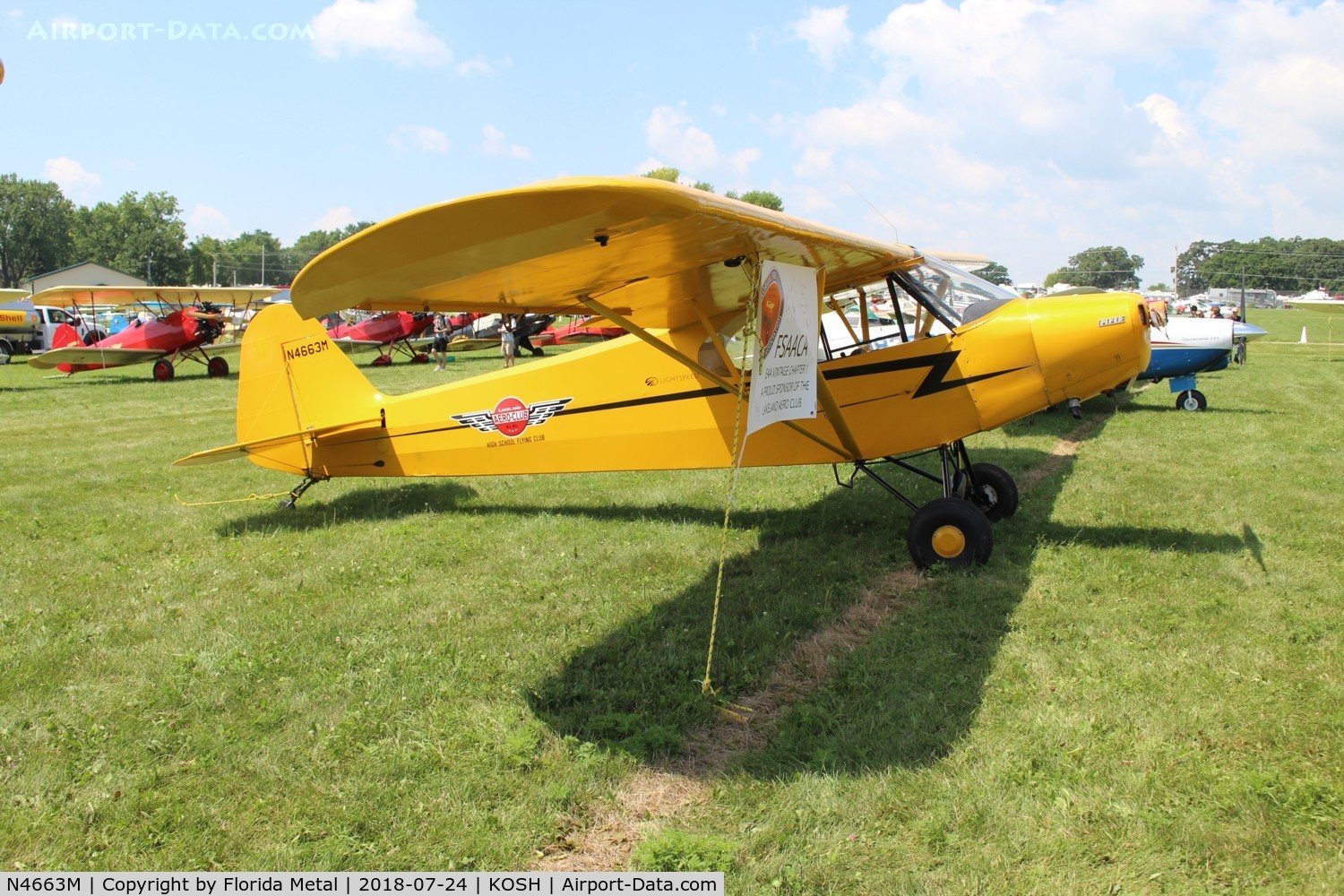 N4663M, Piper PA-11 Cub Special C/N 11-172, PA-11