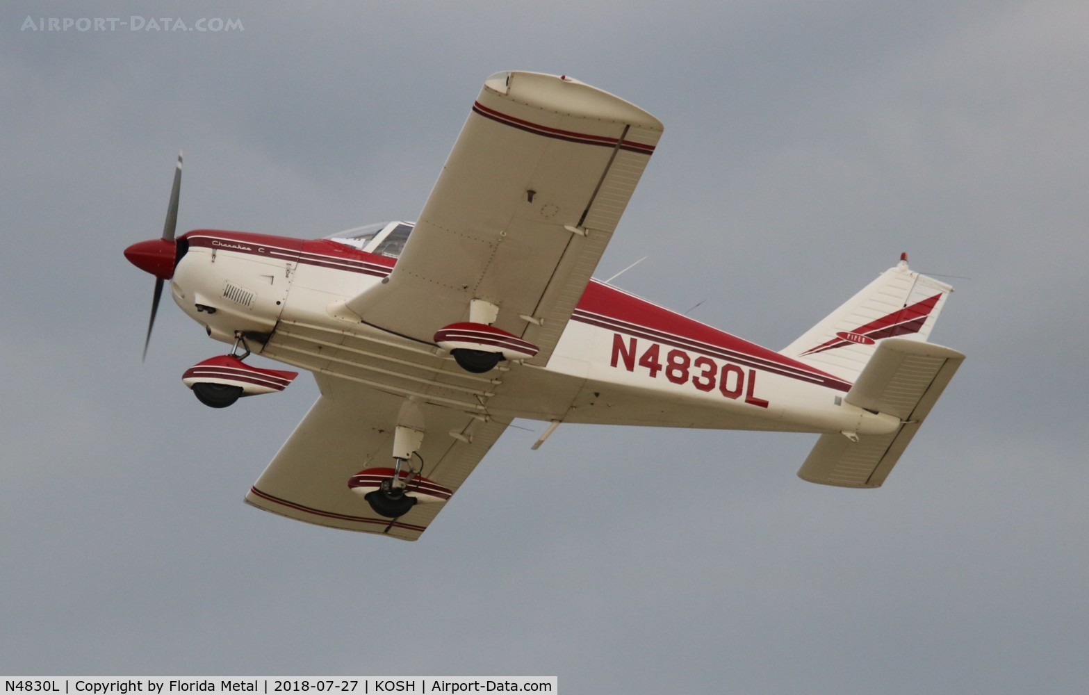 N4830L, 1967 Piper PA-28-180 Cherokee C/N 28-4173, PA-28-180
