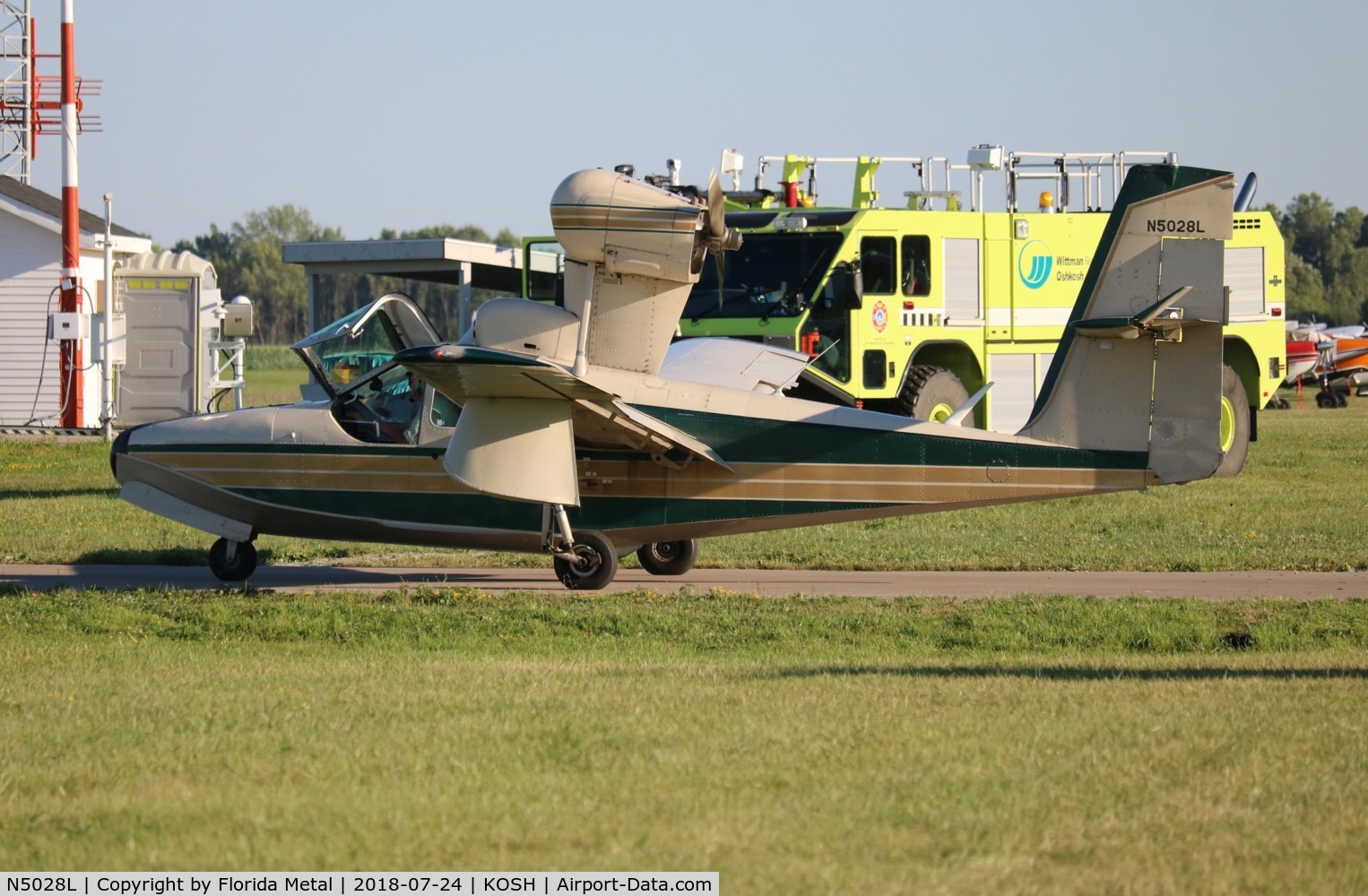 N5028L, 1971 Lake LA-4-200 Buccaneer C/N 485, Lake LA-4