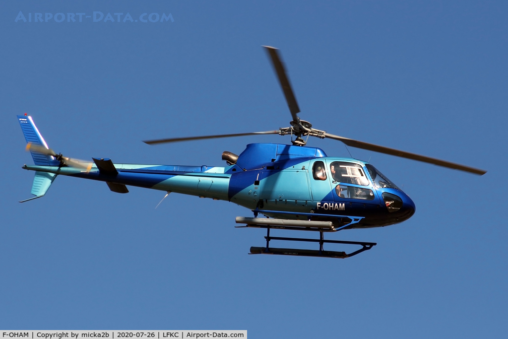 F-OHAM, Eurocopter AS-350BA Ecureuil C/N 2633, In flight