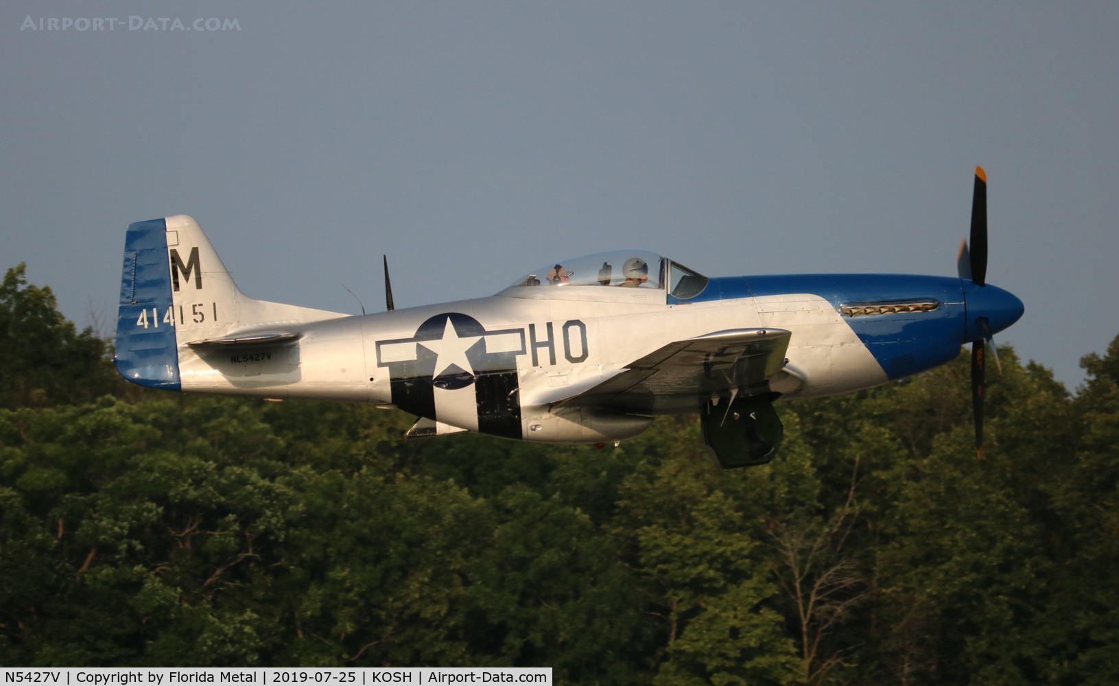 N5427V, 1944 North American F-51D Mustang C/N 44-72942, Petie 2nd