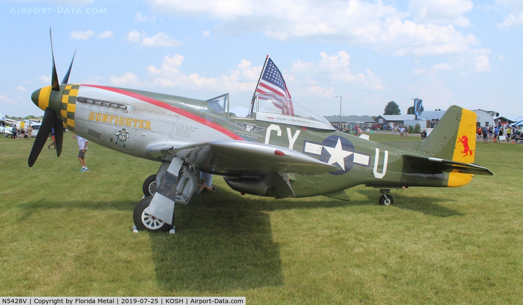 N5428V, 1944 North American P-51D Mustang C/N 122-39723, Gunfighter