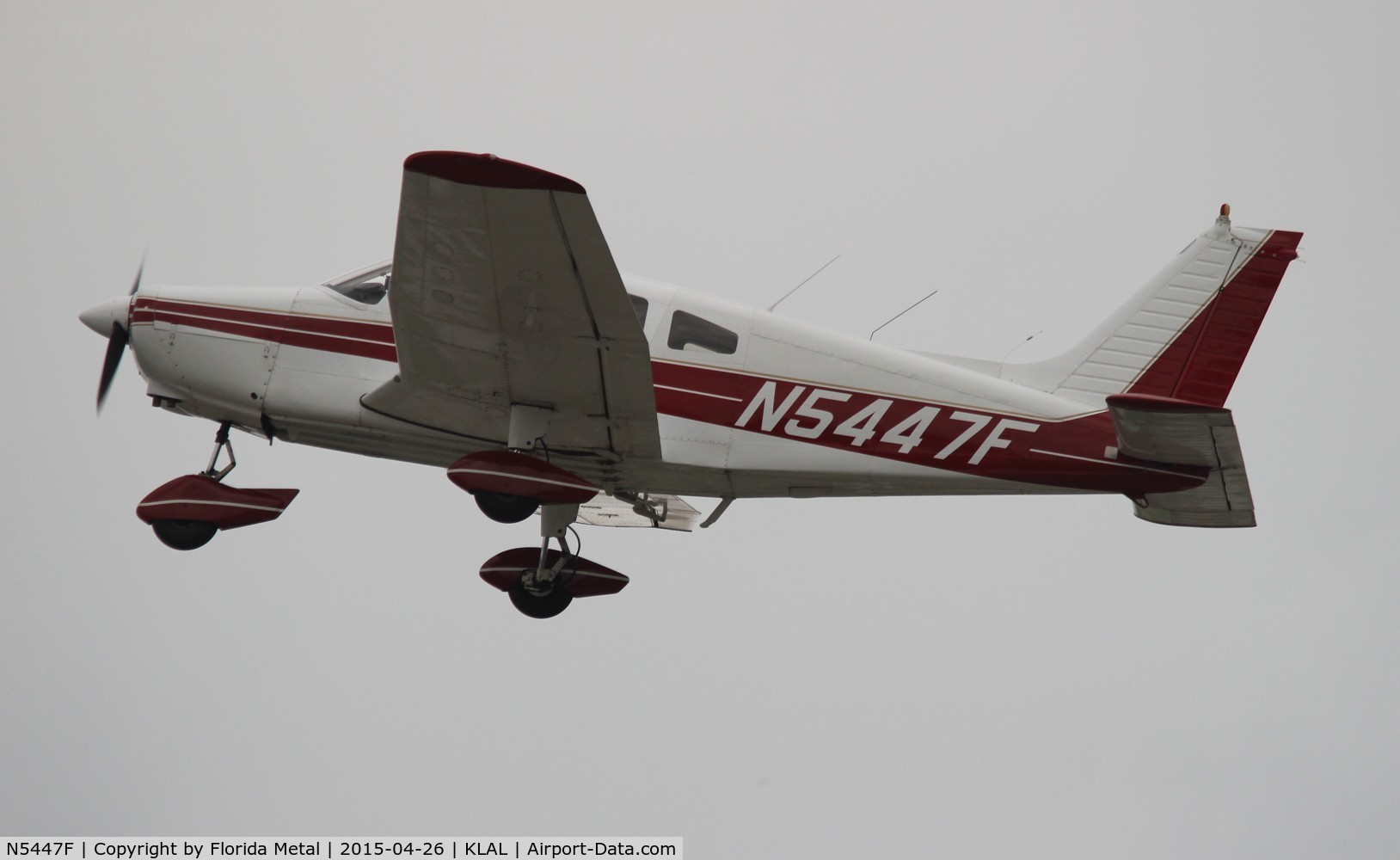 N5447F, 1976 Piper PA-28-151 C/N 28-7715140, PA-28-151