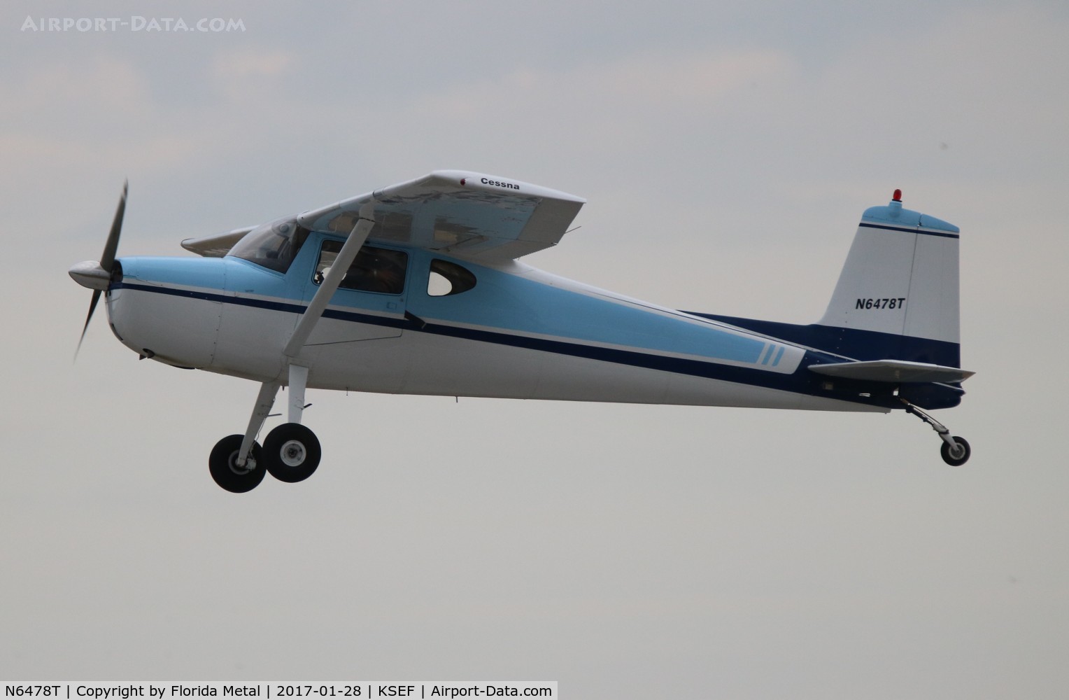 N6478T, 1960 Cessna 150 C/N 17878, Cessna 150 tail dragger