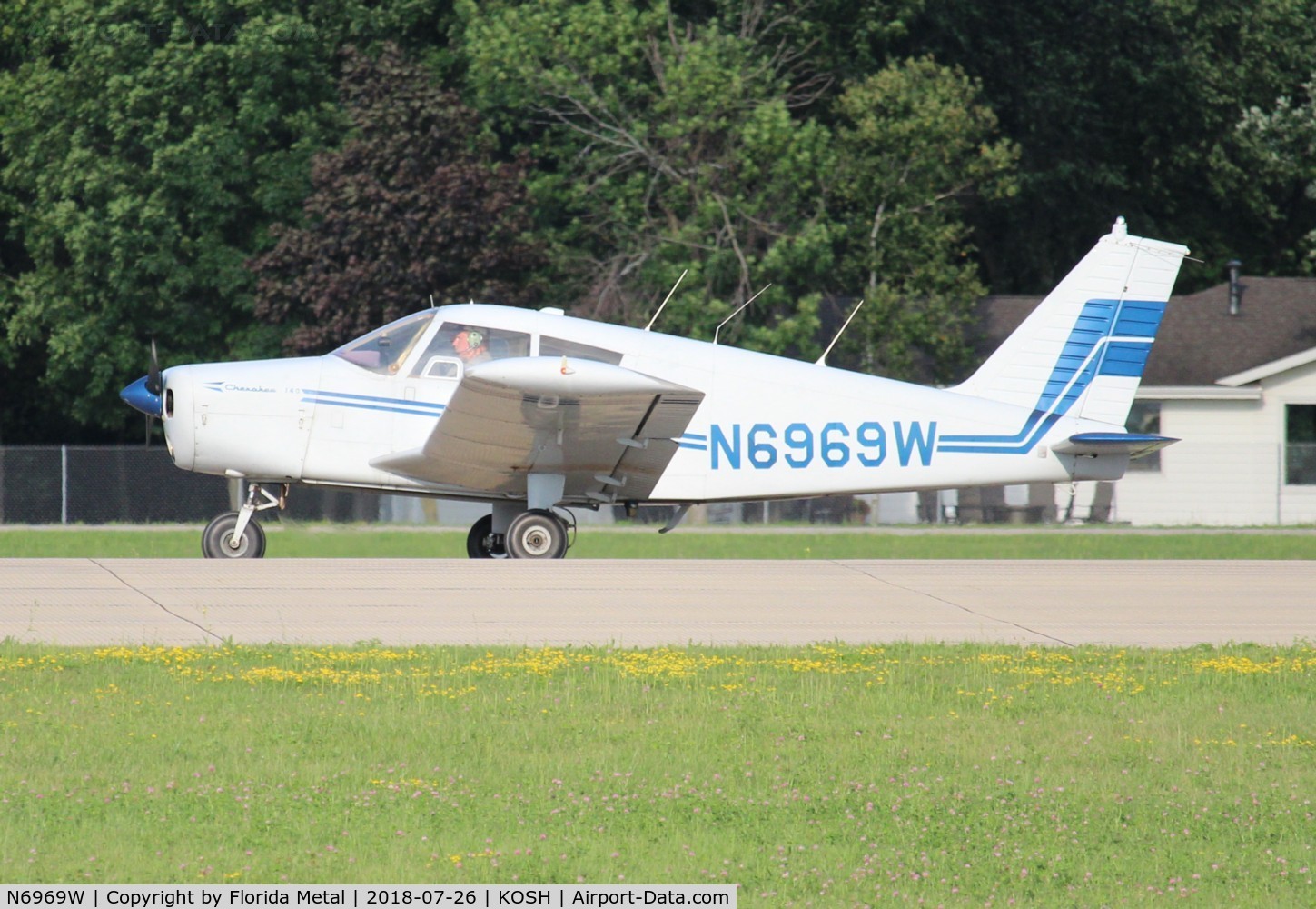N6969W, 1965 Piper PA-28-140 C/N 28-21166, PA-28-140