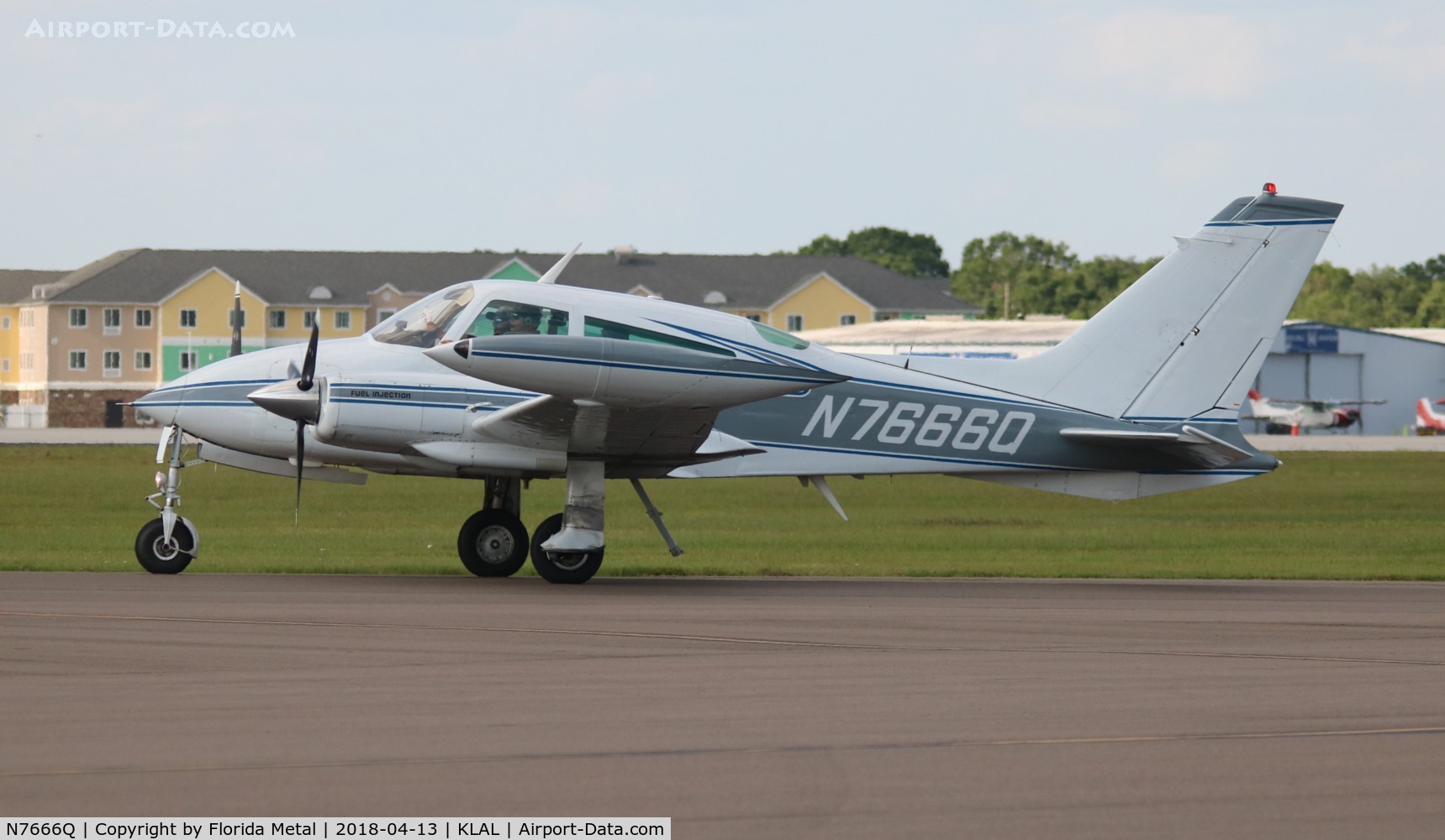 N7666Q, 1972 Cessna 310Q C/N 310Q0445, Cessna 310Q