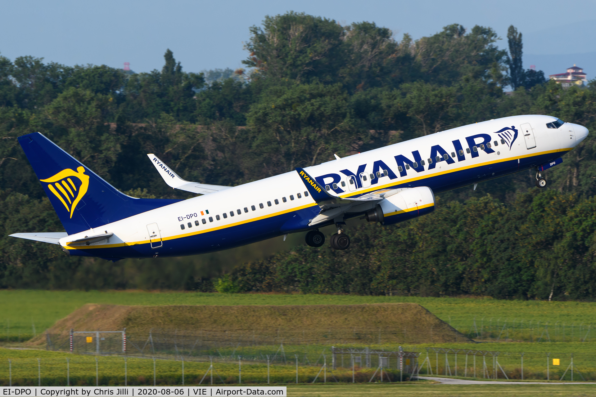 EI-DPO, 2007 Boeing 737-8AS C/N 33612, Ryanair