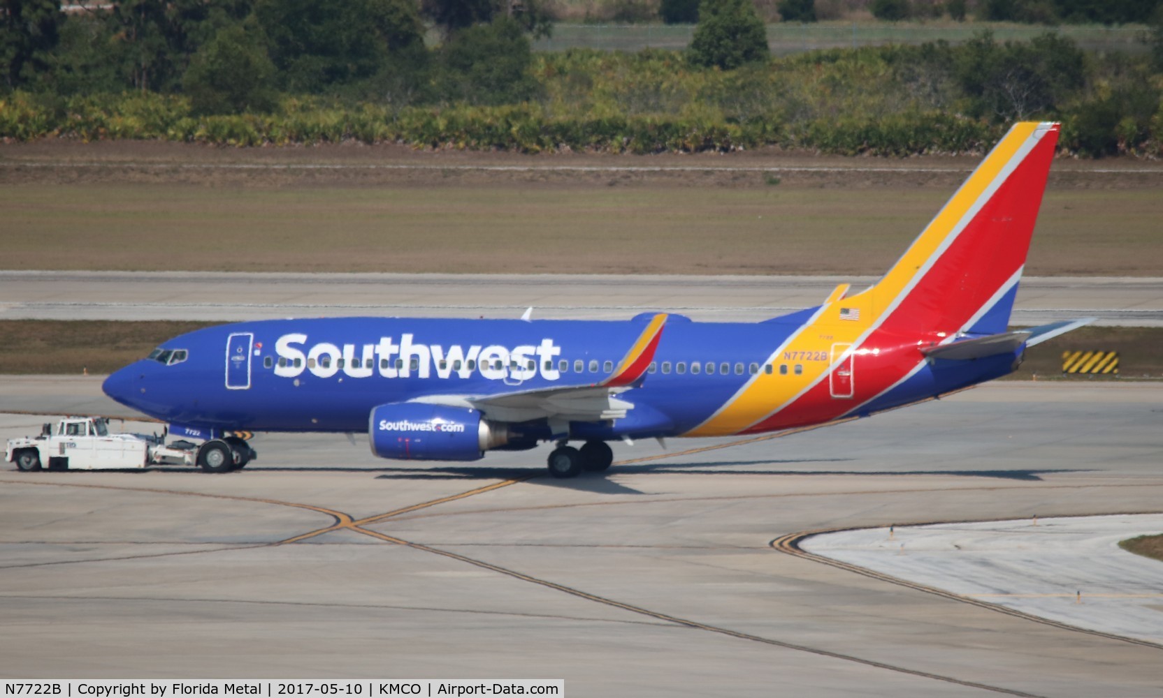 N7722B, 2006 Boeing 737-76N C/N 32668, WN 737-700