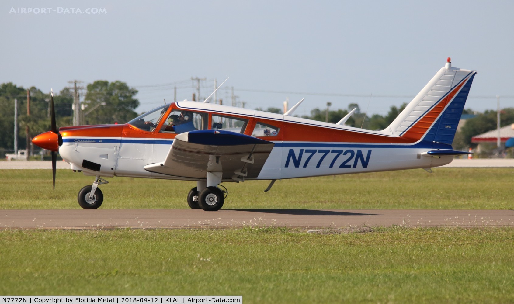 N7772N, 1968 Piper PA-28-180 C/N 28-5219, PA-28-180