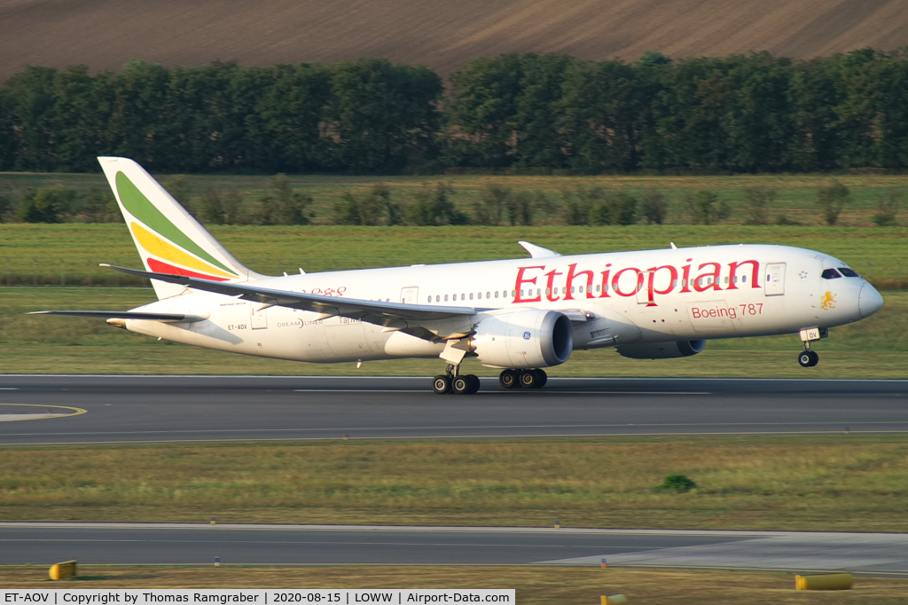 ET-AOV, 2014 Boeing 787-8 Dreamliner Dreamliner C/N 34750, Ethiopian Airlines Boeing 787-8 Dreamliner