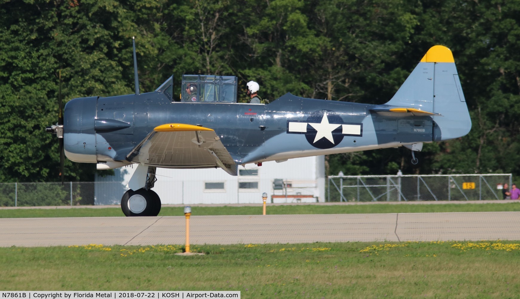 N7861B, 1959 North American SNJ-5 Texan C/N 43736, SNJ-5