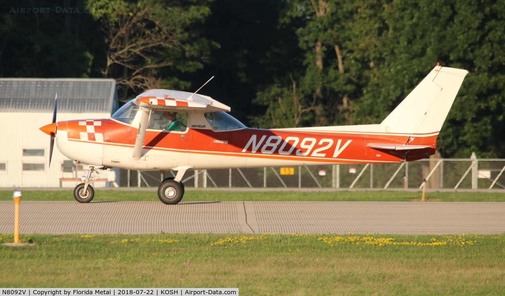 N8092V, 1974 Cessna A150M Aerobat C/N A1500526, Cessna A150M