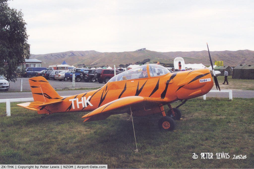 ZK-THK, Tim Bygate Tiger Hawk C/N 1, T P D Bygate, Hanmer Springs - 2003