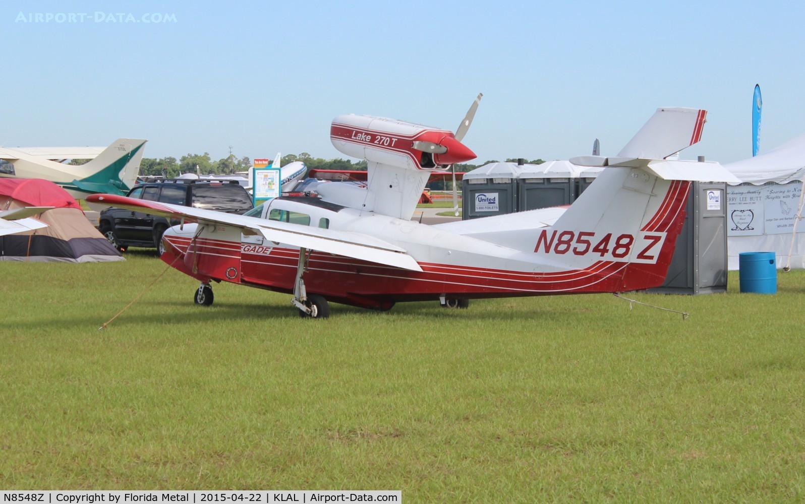 N8548Z, 1990 Aerofab Inc LAKE 250 C/N 108, LA-250