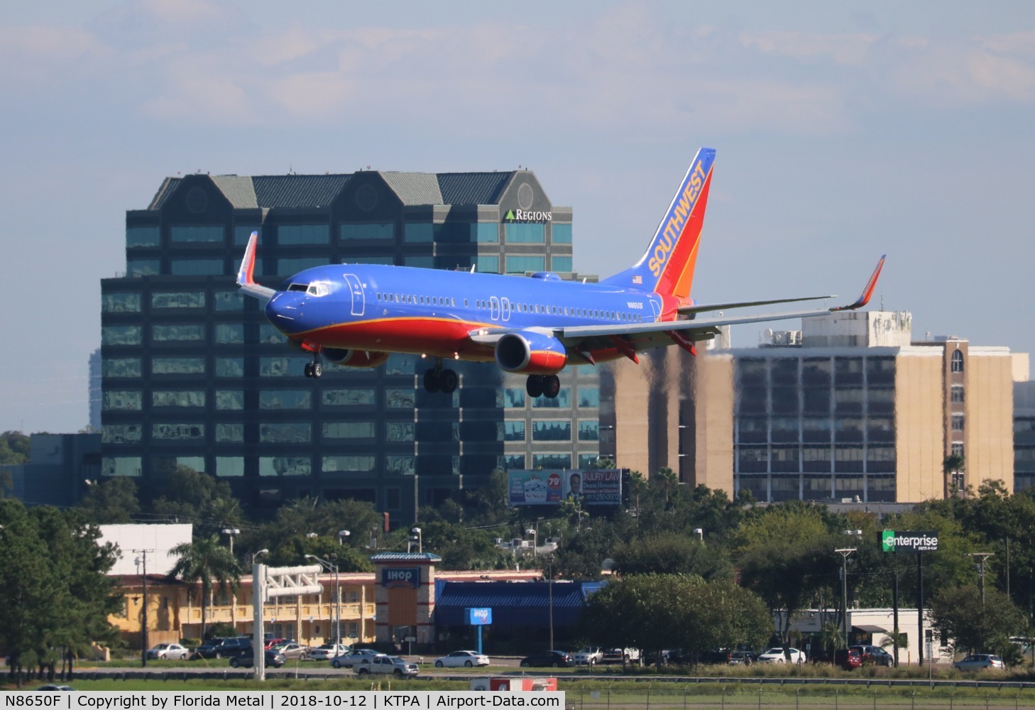 N8650F, 2014 Boeing 737-8H4 C/N 36909, SWA 737-800