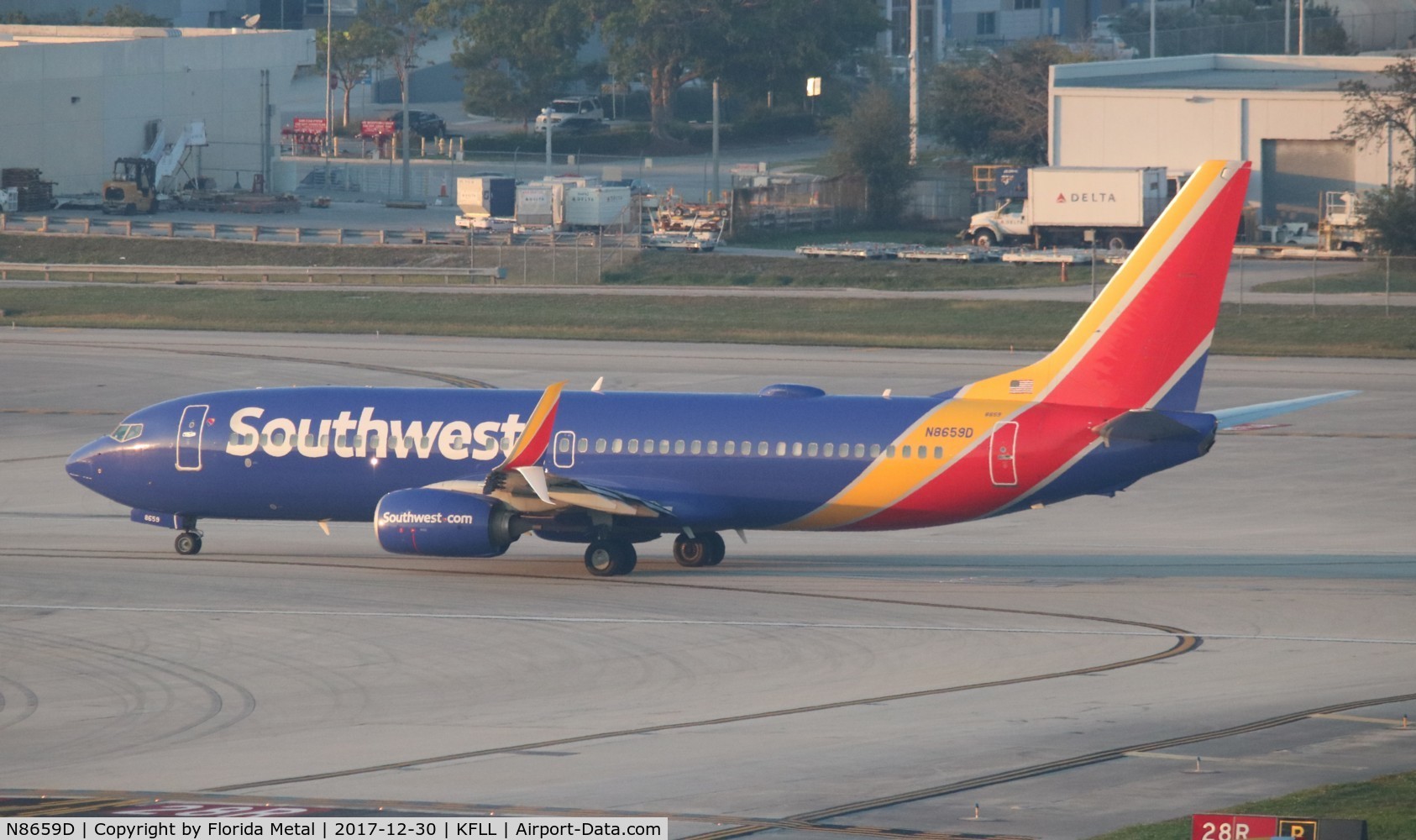 N8659D, 2015 Boeing 737-8H4 C/N 36901, WN 737-800