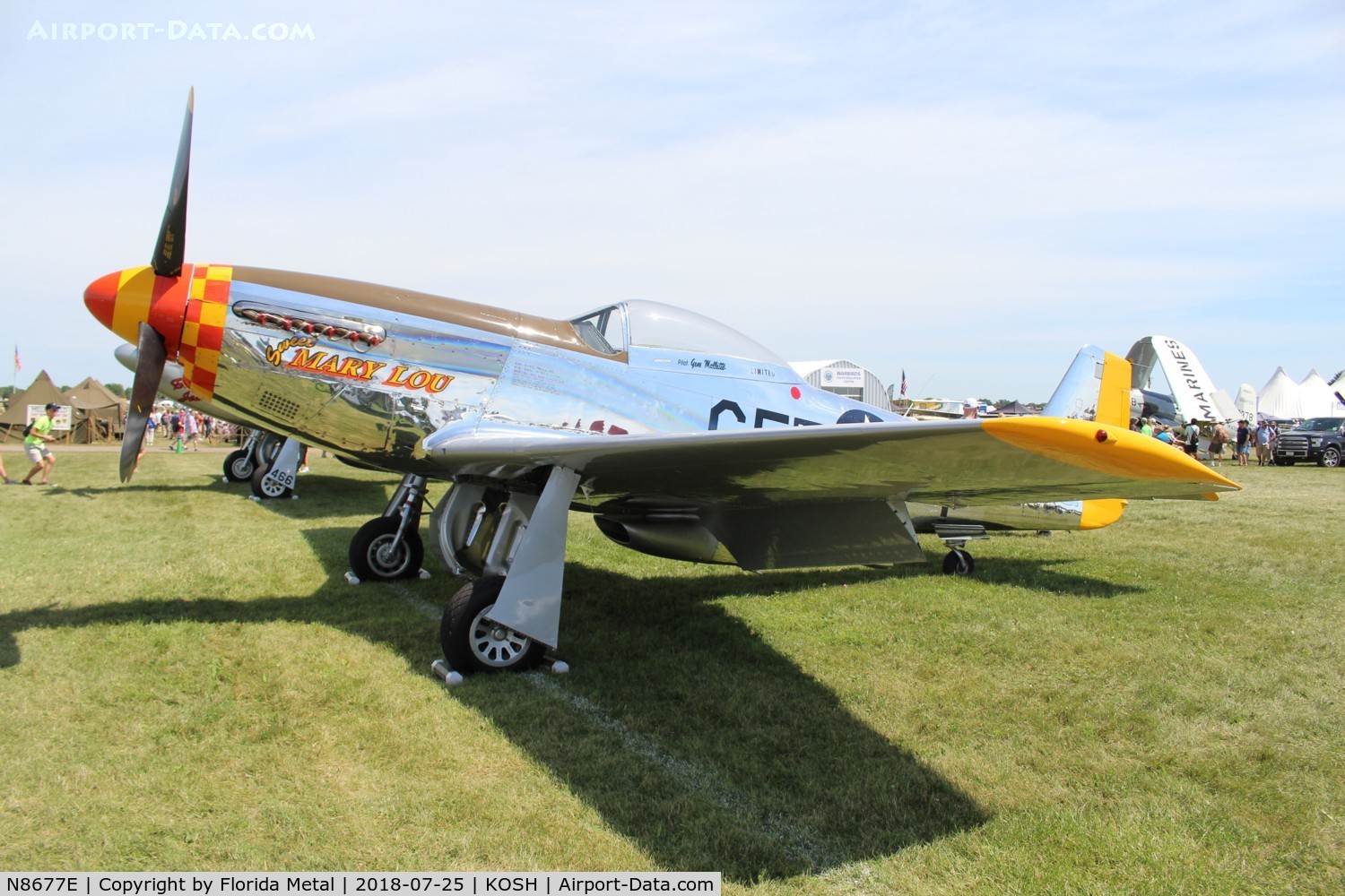 N8677E, 1944 North American F-51D Mustang C/N 44-74865, Mary Lou